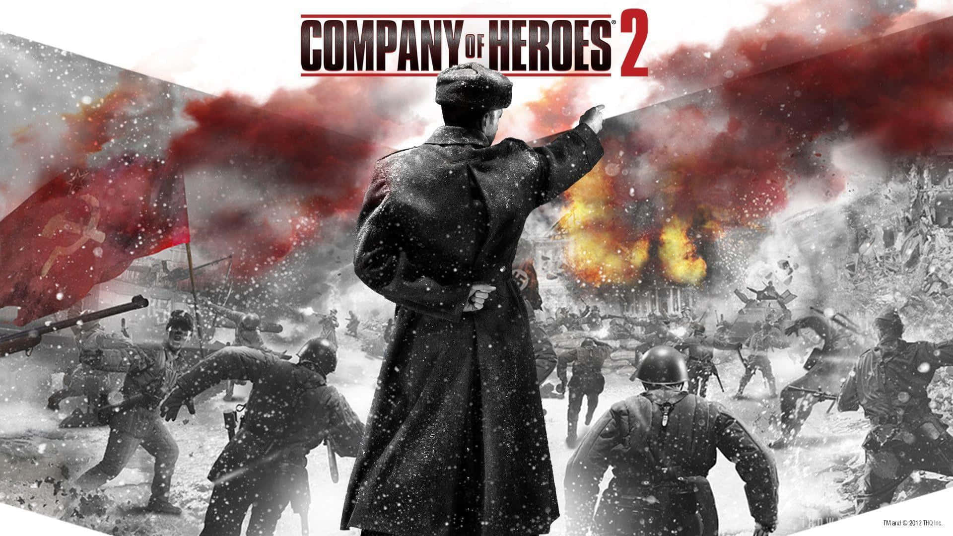 Bästabakgrunden För Company Of Heroes 2