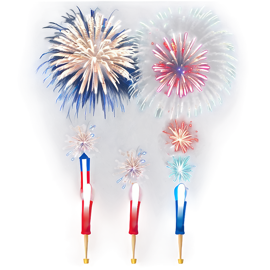 Bastille Day Fireworks Png 05062024 PNG