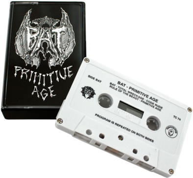Bat Primitive Age Cassetteand Case PNG