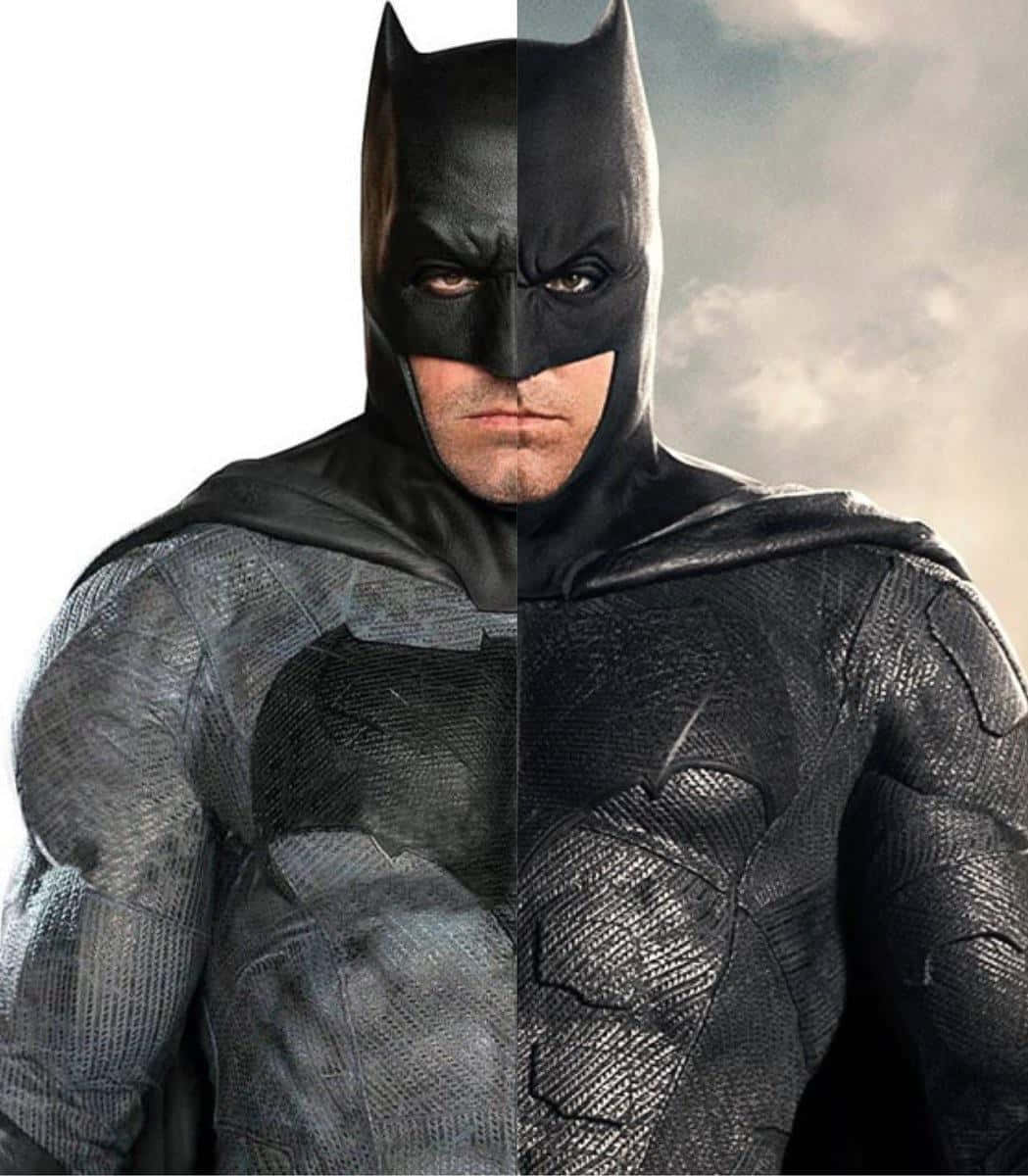 The Iconic Bat-suit Worn by Batman in the Dark Knight Series Wallpaper