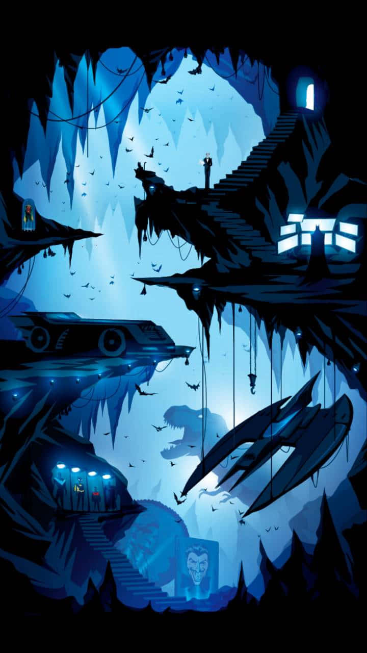 Willkommenin Der Batcave Wallpaper