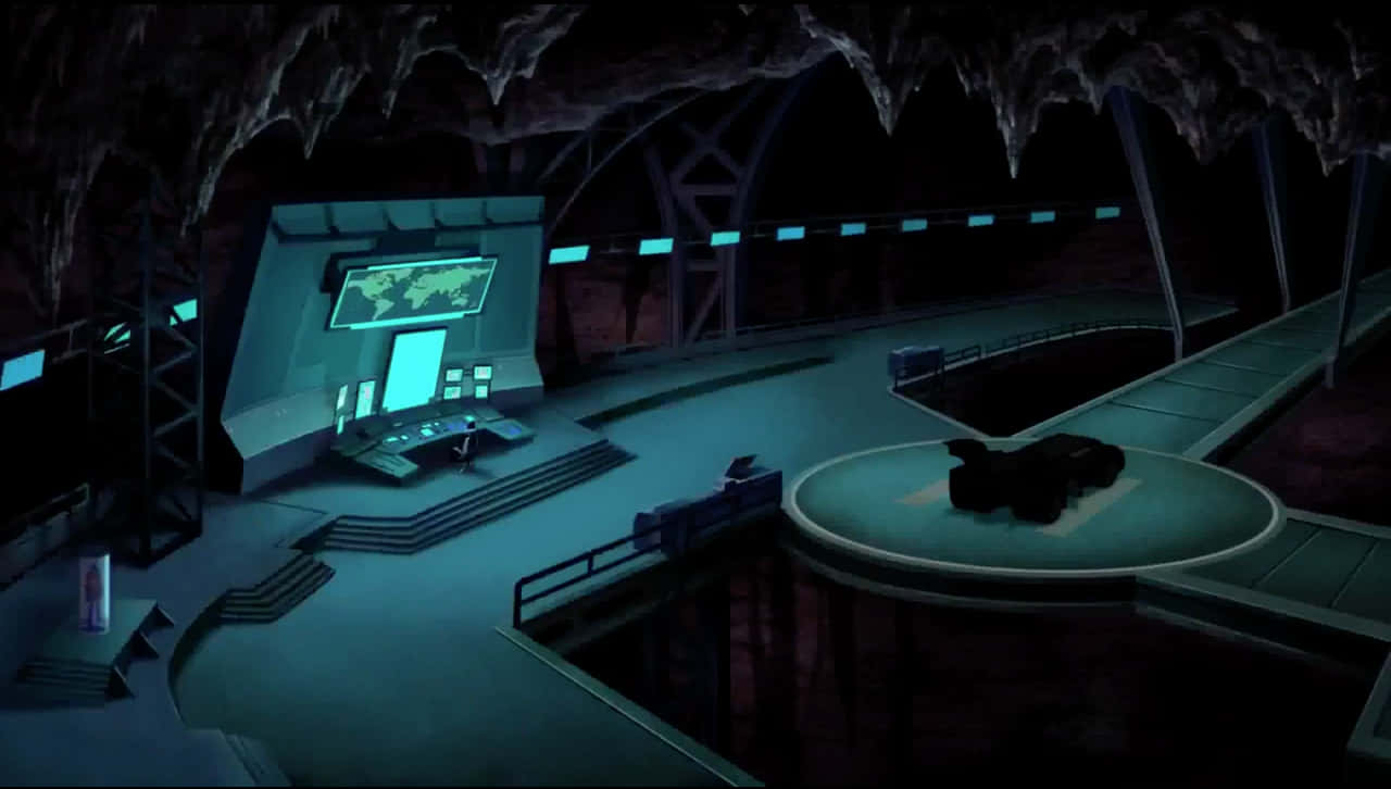 Välkommentill Batman's Ikoniska Hem - The Batcave.