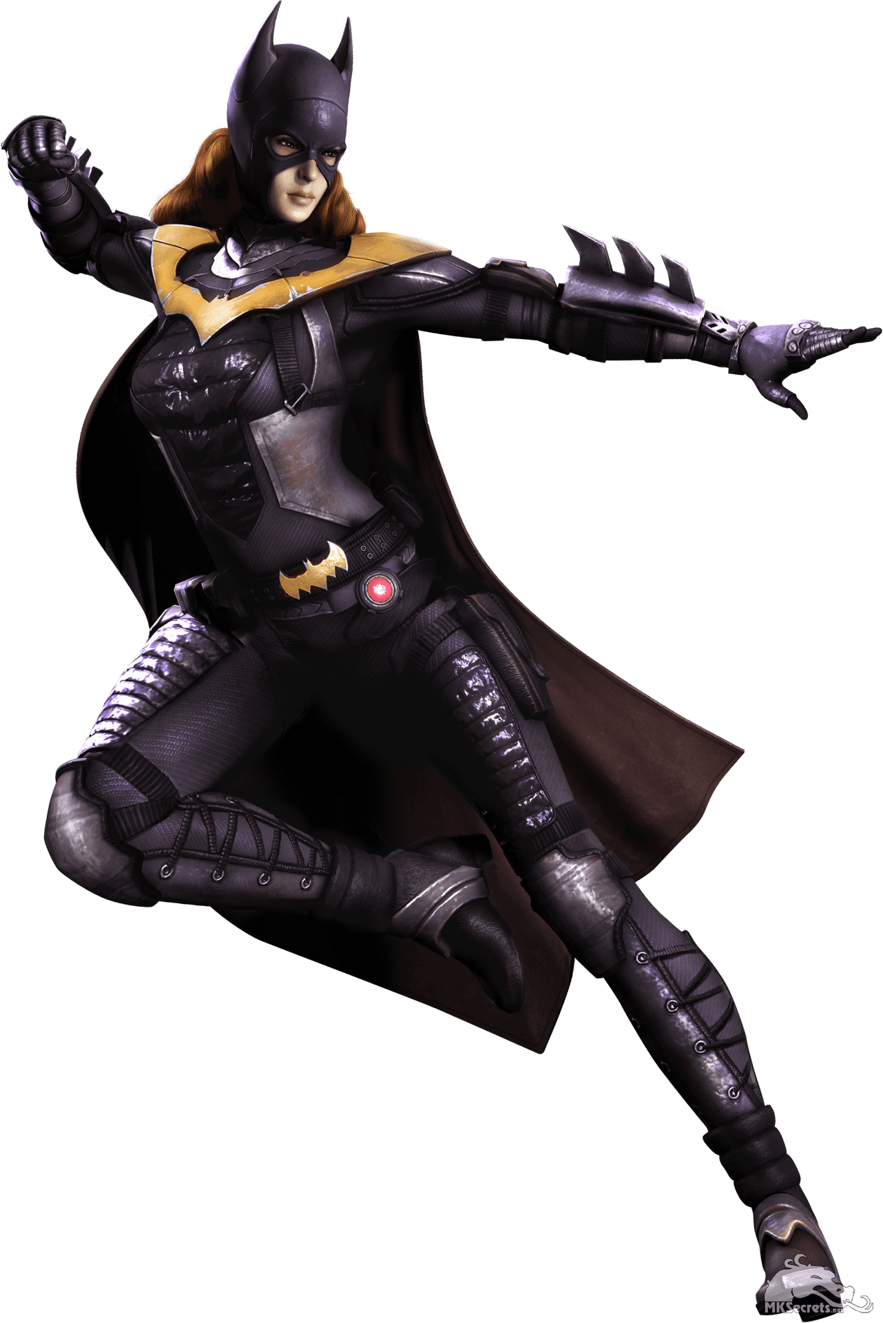 Batgirl Action Pose PNG