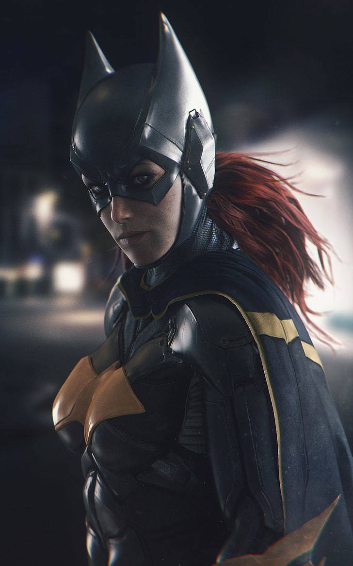 Batgirl fra Batman Akham Knight iPhone-tapet Wallpaper