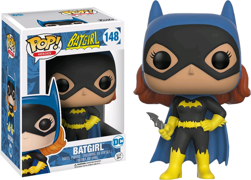Batgirl Funko Pop Figure148 PNG