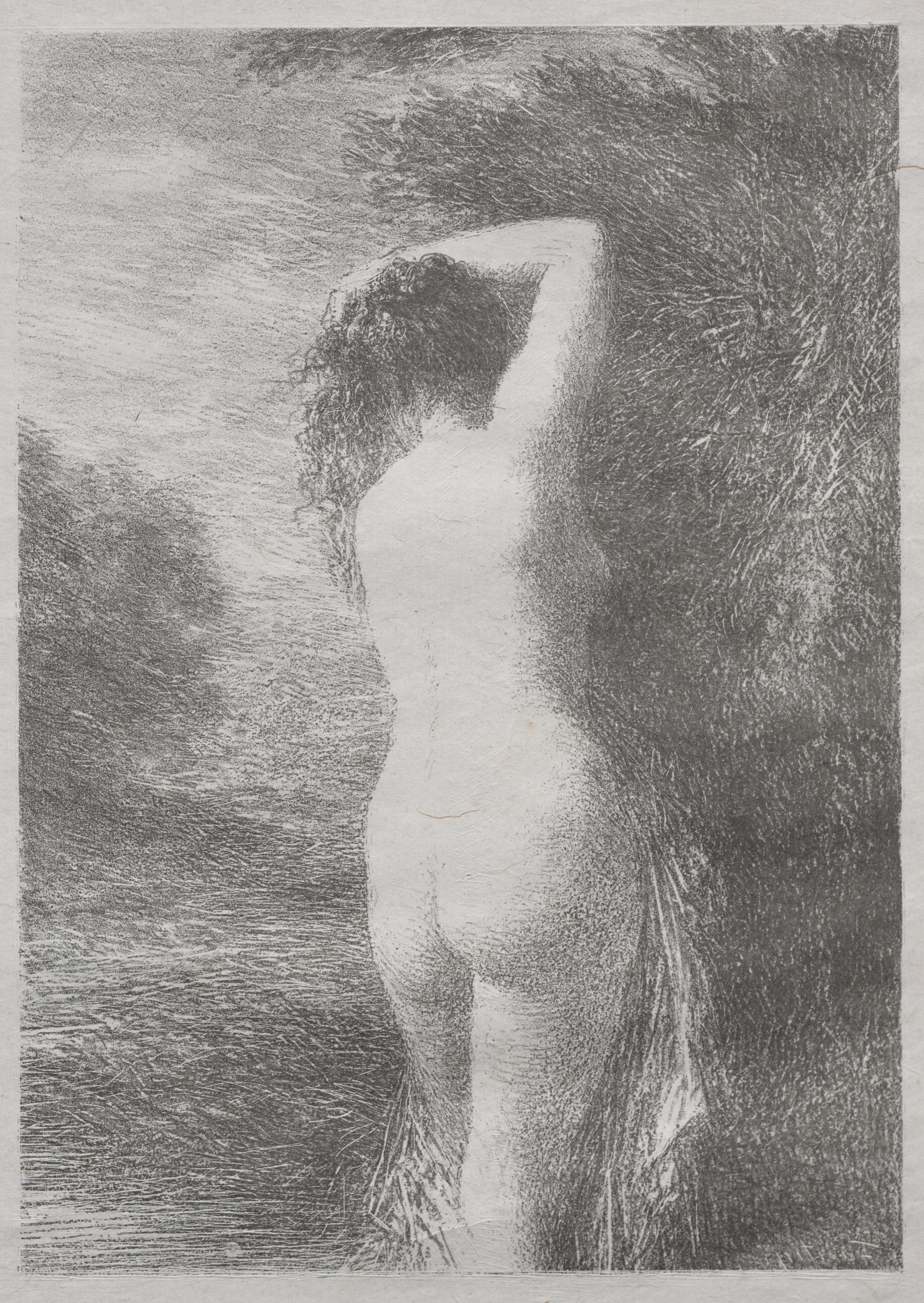 Bather Standing Wallpaper