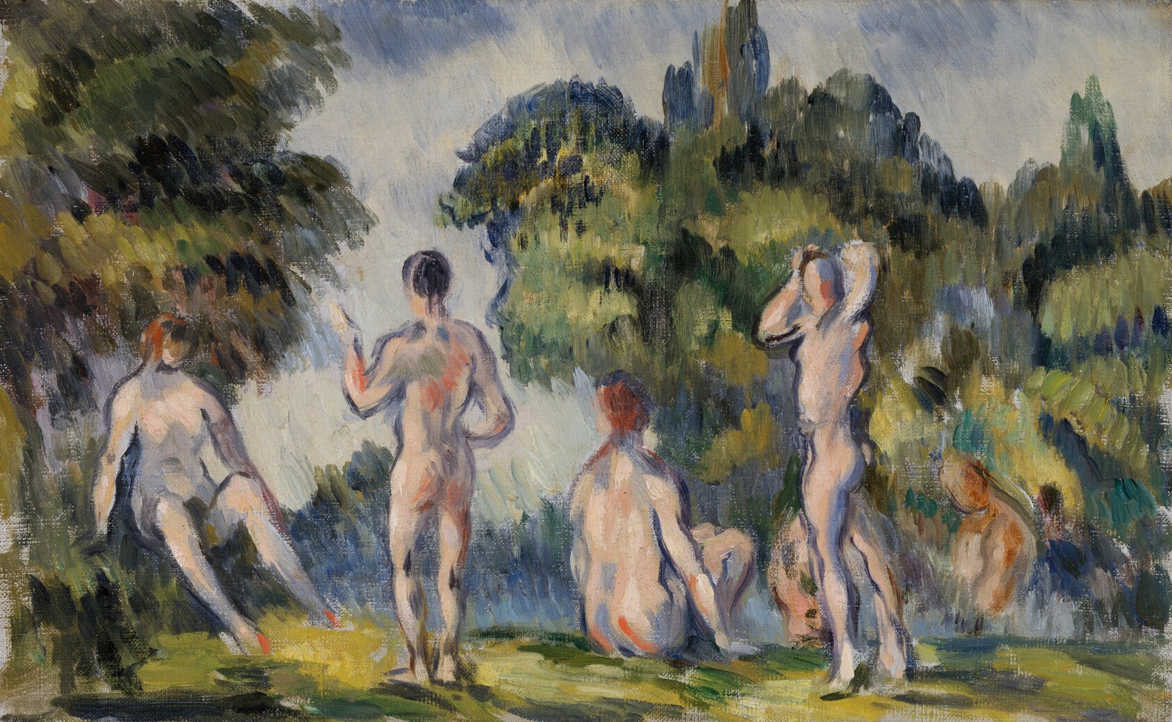 Bathers Wallpaper