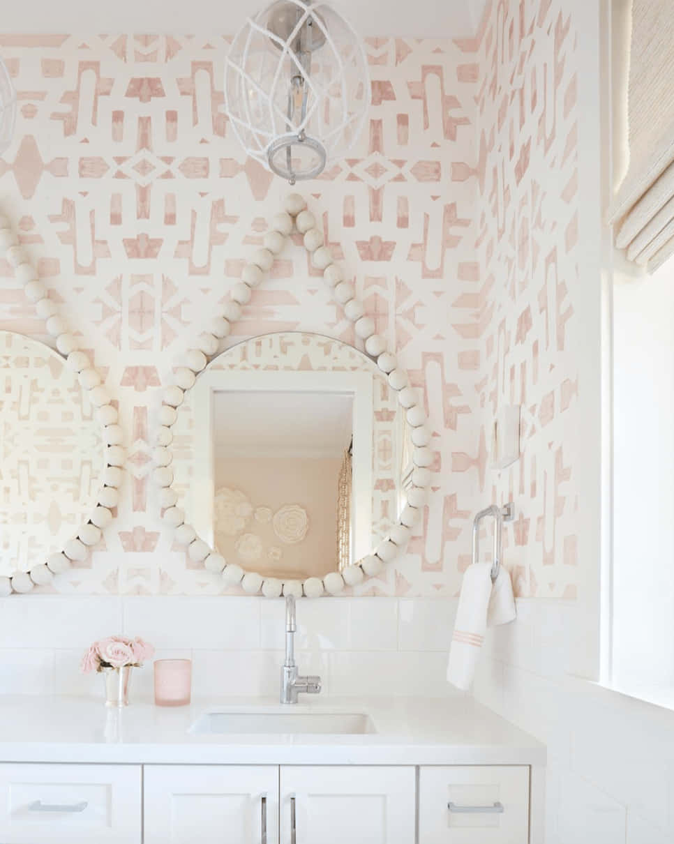Stylishly Adorned Contemporary Bathroom