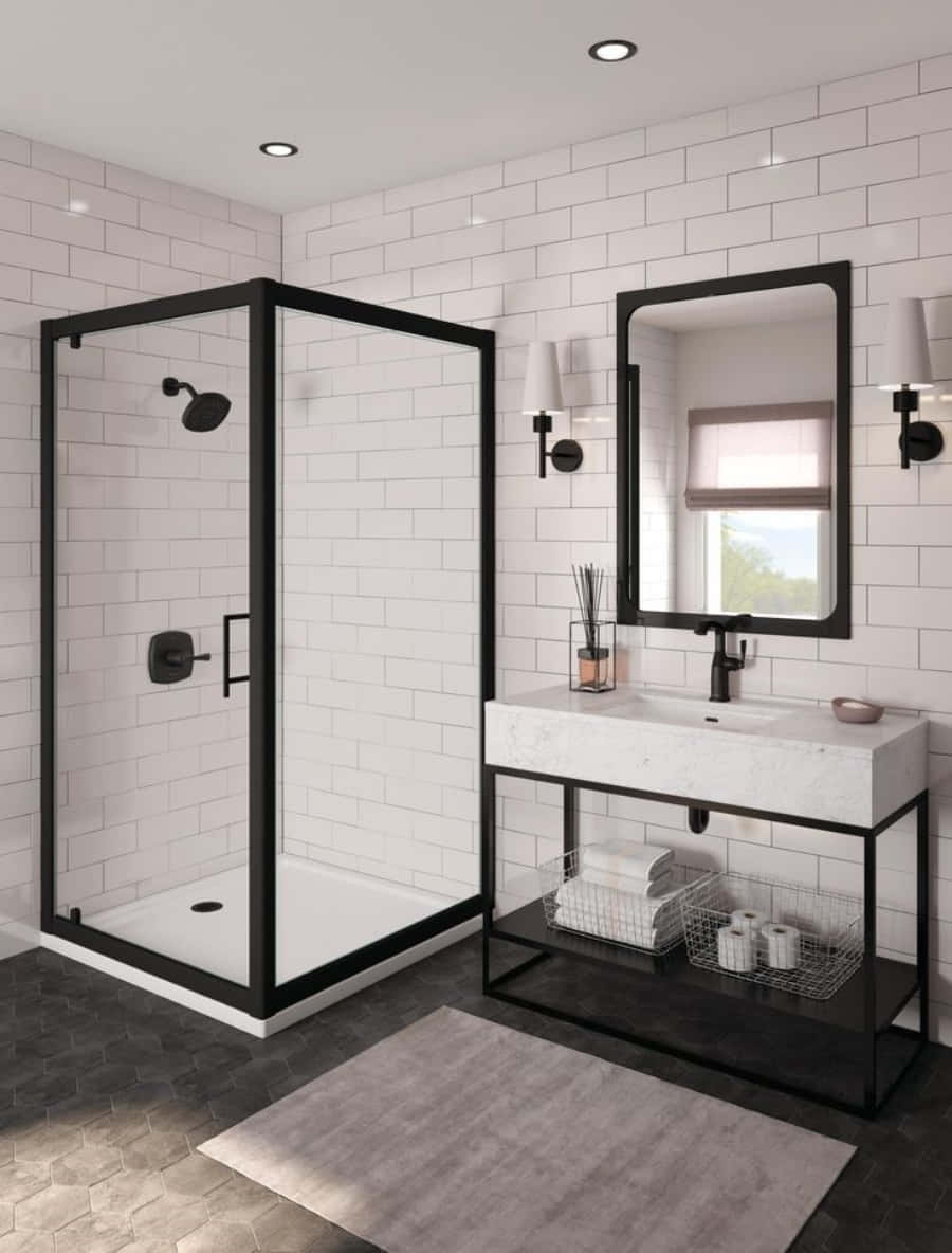 Refresh and Relax in a Bright&Inviting Bathroom