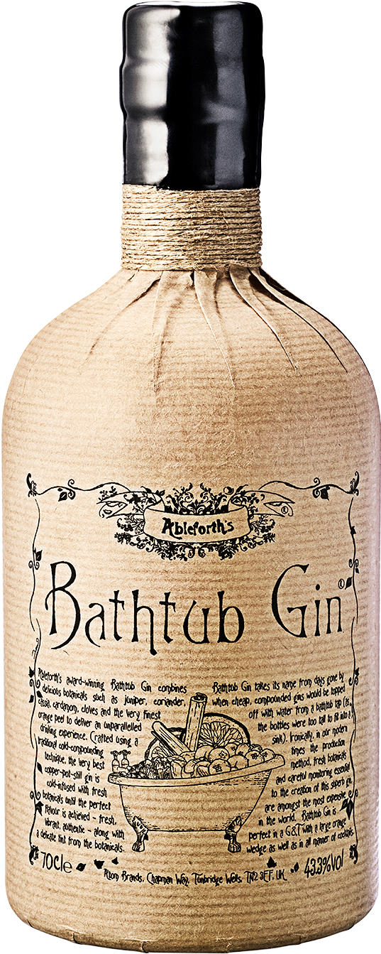 Bathtub Gin Bottle PNG