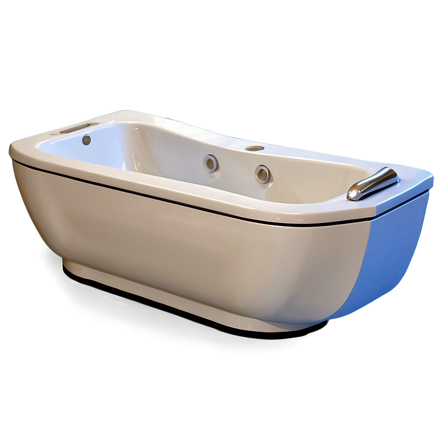 Bathtub With Built-in Seat Png 05242024 PNG