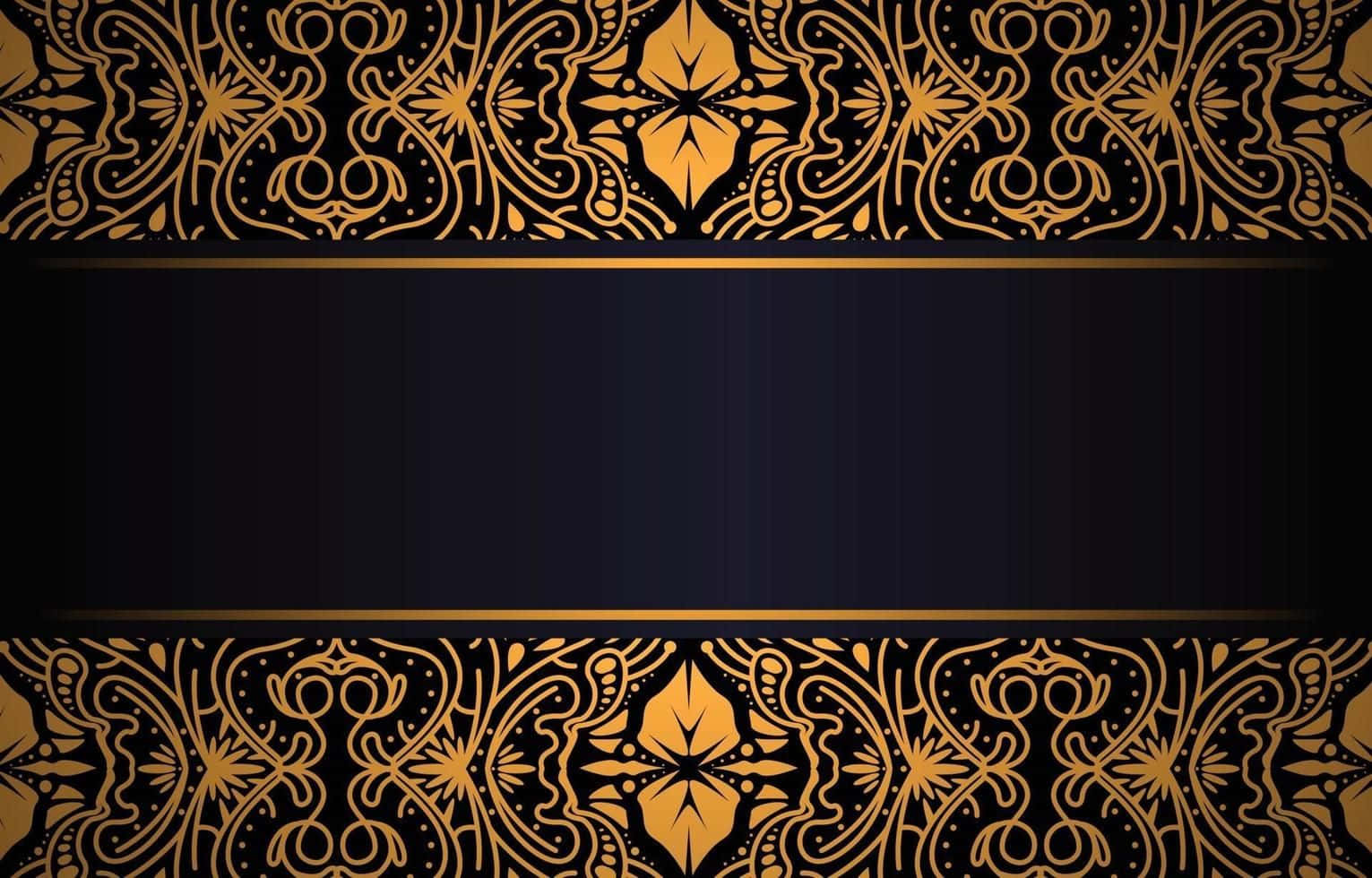 Cute Indonesian Batik Golden Patterns Background, Batik, Pattern