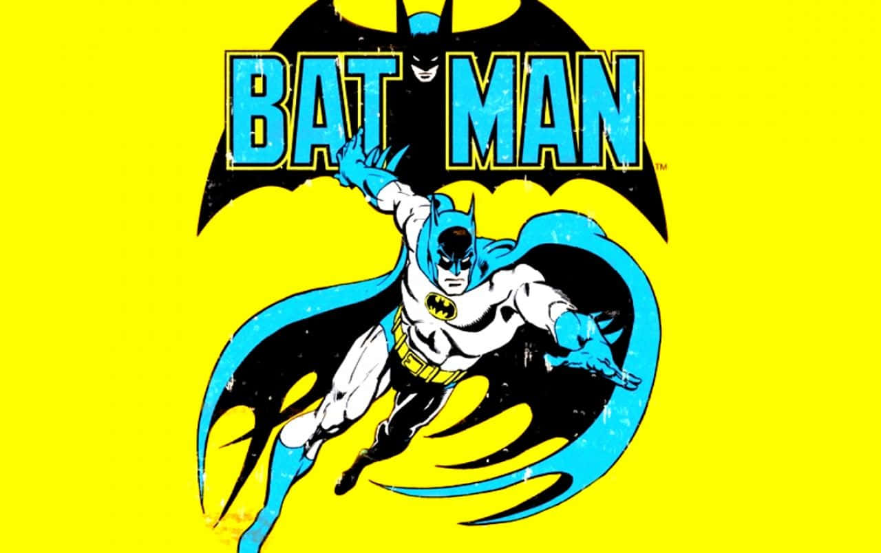 Retro Dc Comics Batman Aesthetic Wallpaper