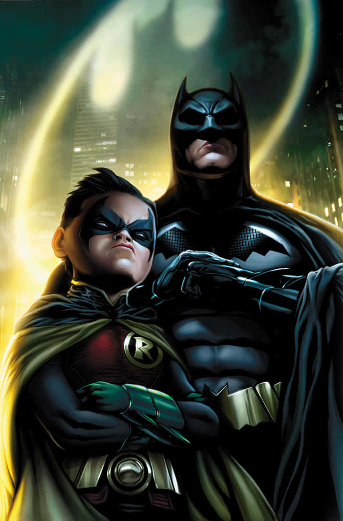 Batman and Robin - The Dynamic Duo Wallpaper