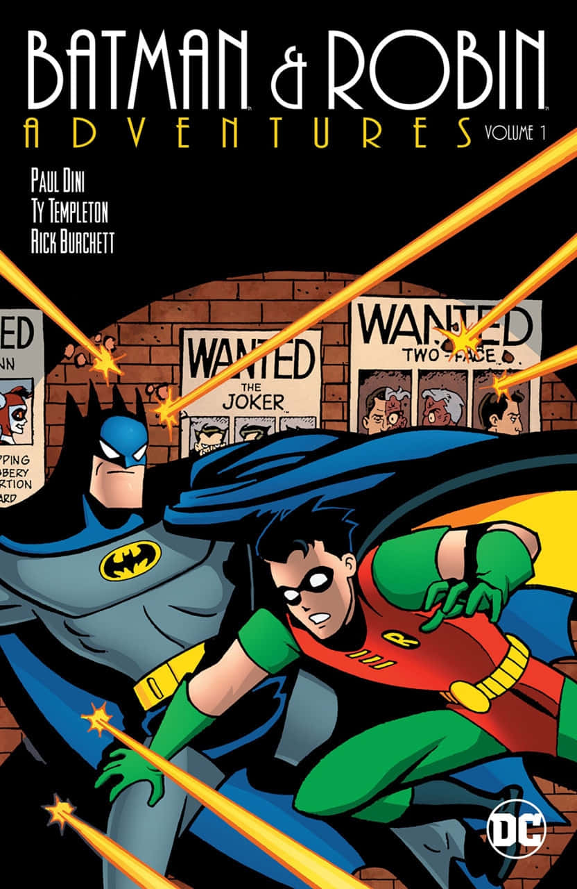 Batman and Robin Standing Strong Wallpaper