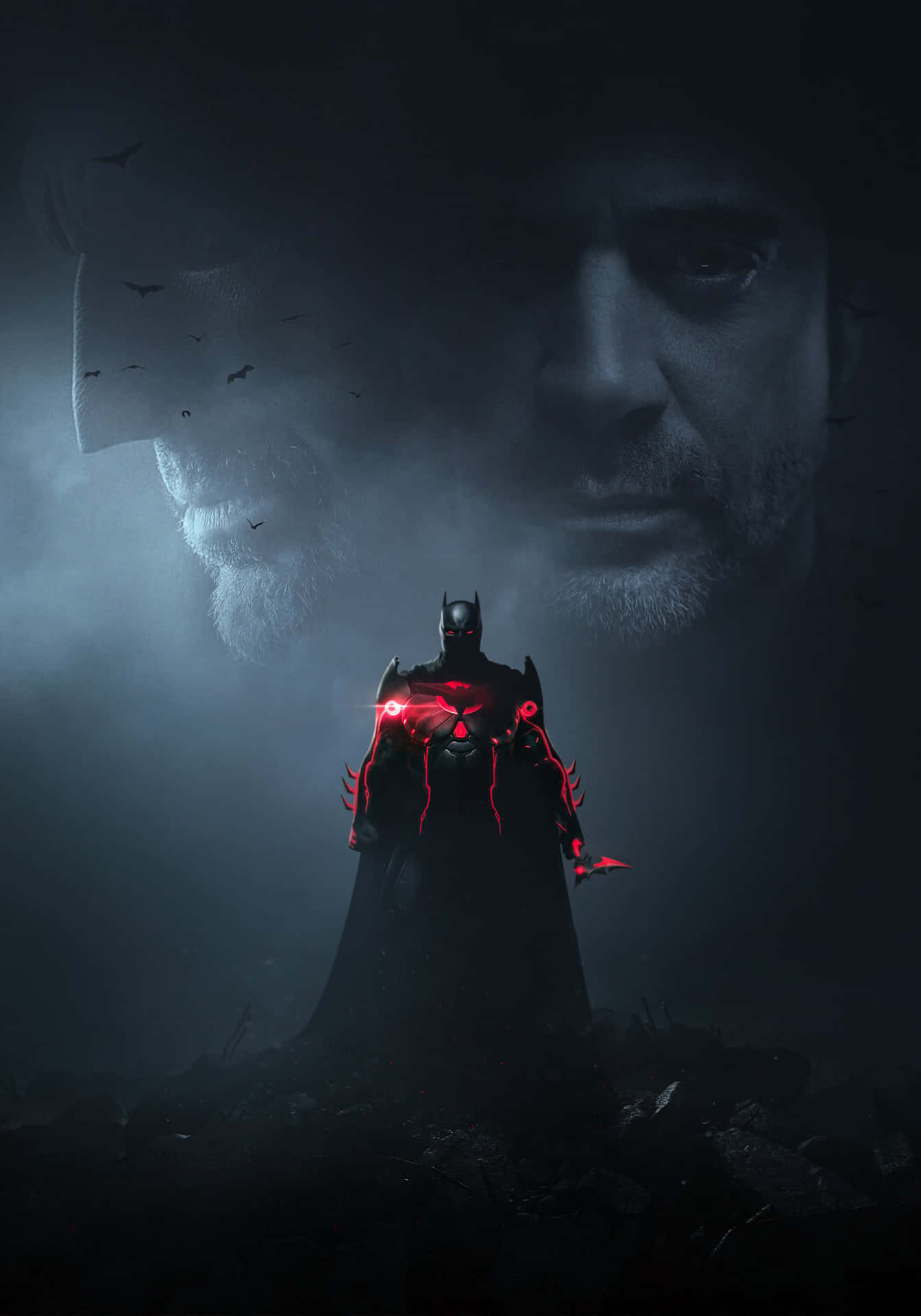 The Batman Android Emerges Wallpaper