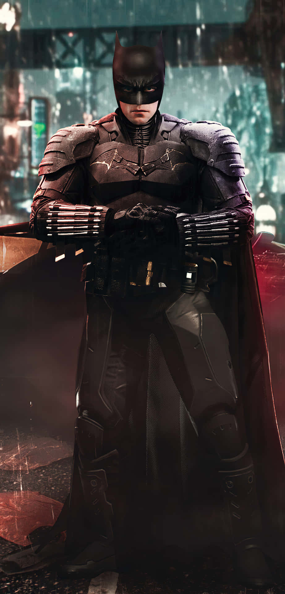 Batman is strengthening his defenses with a new Android technology Wallpaper