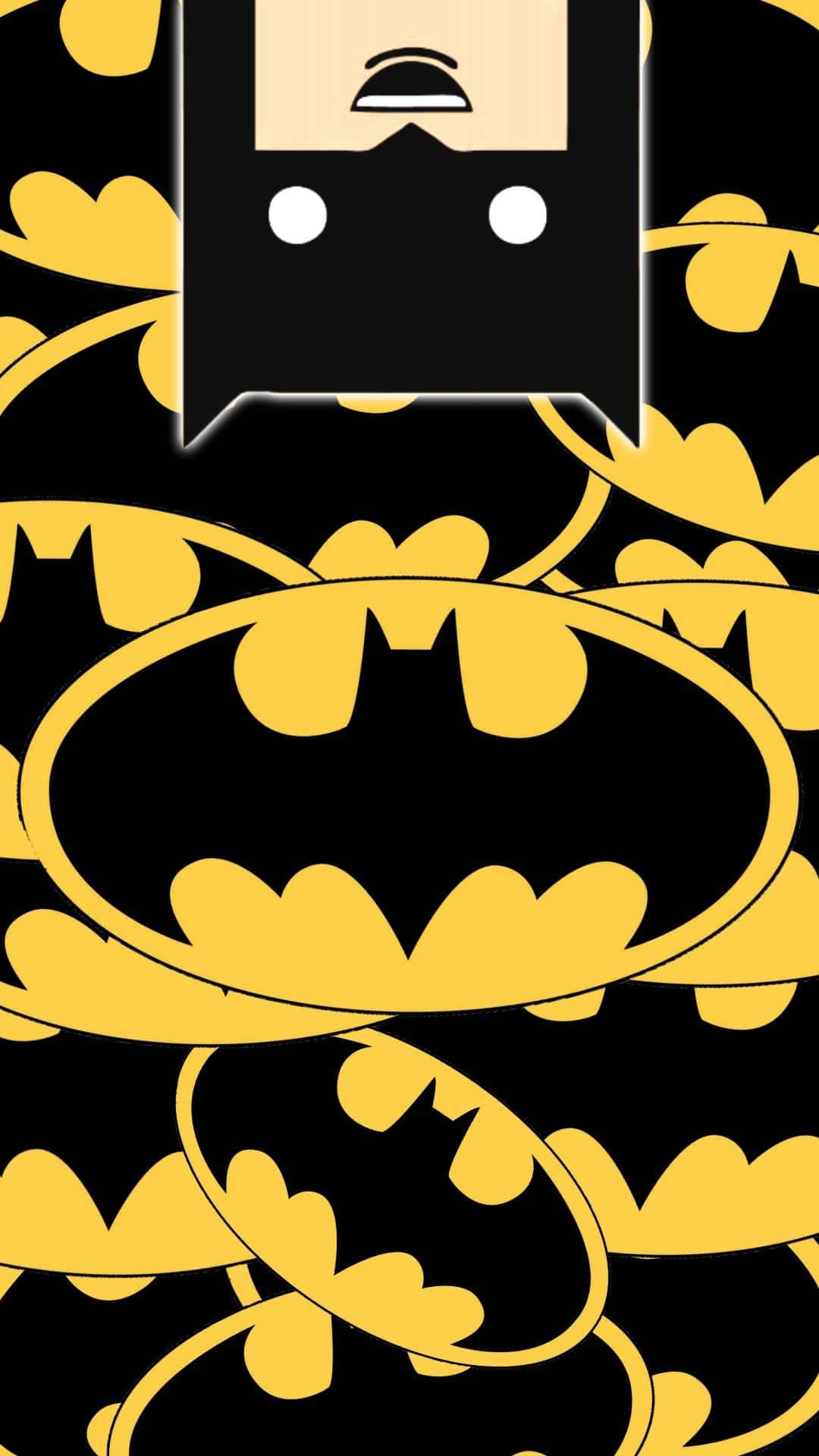 Batmanandroid Symbol Digital Art - Batmans Android-symbol Digital Konst. Wallpaper