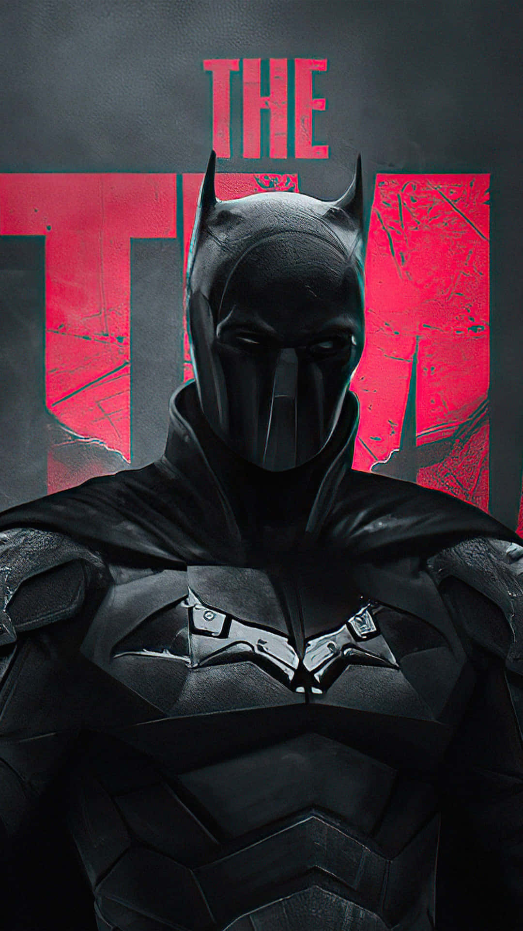 Batman Android is a unique and powerful figure Wallpaper