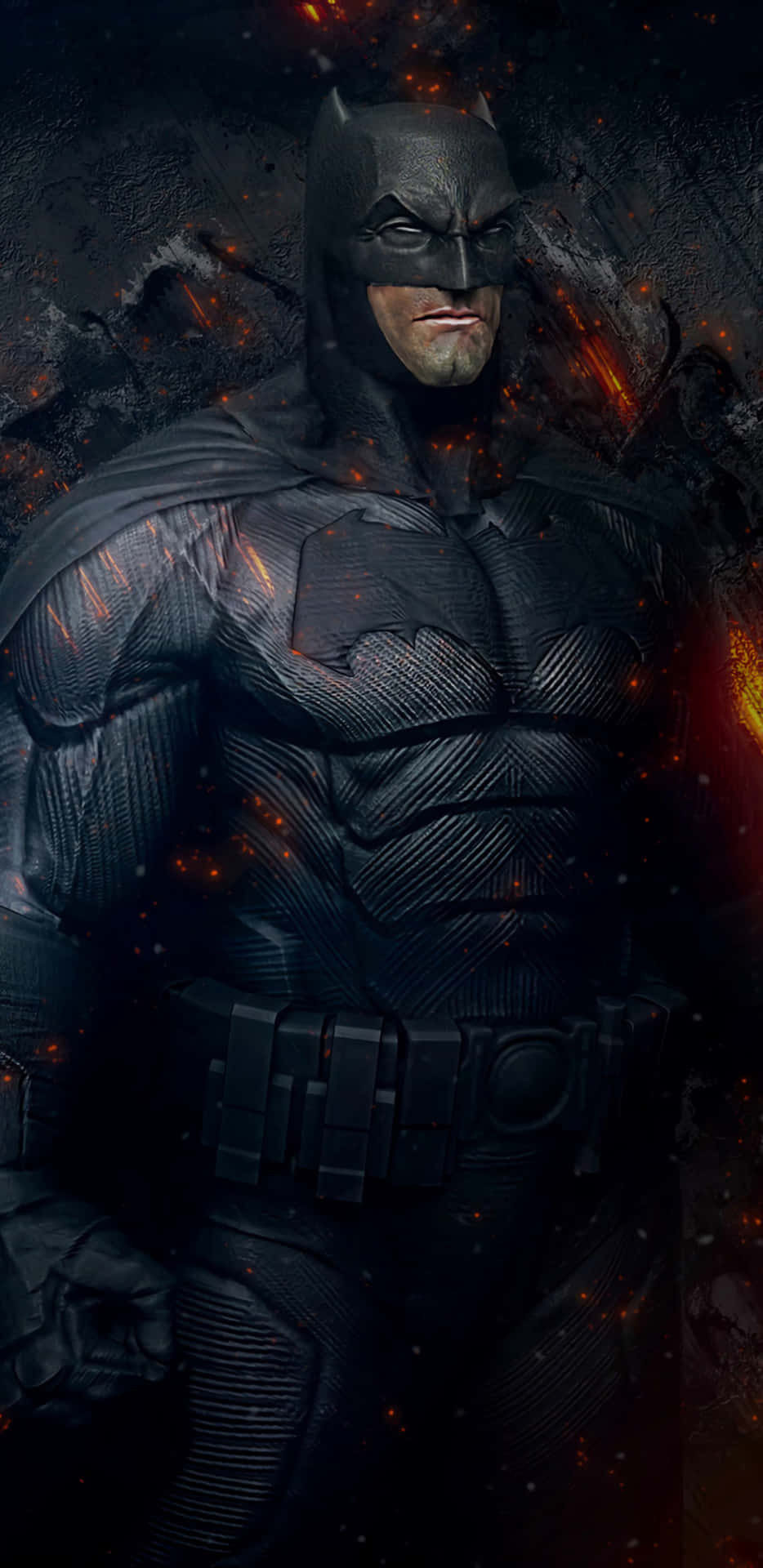 Join Batman's journey as he uses his Android against evil. Wallpaper