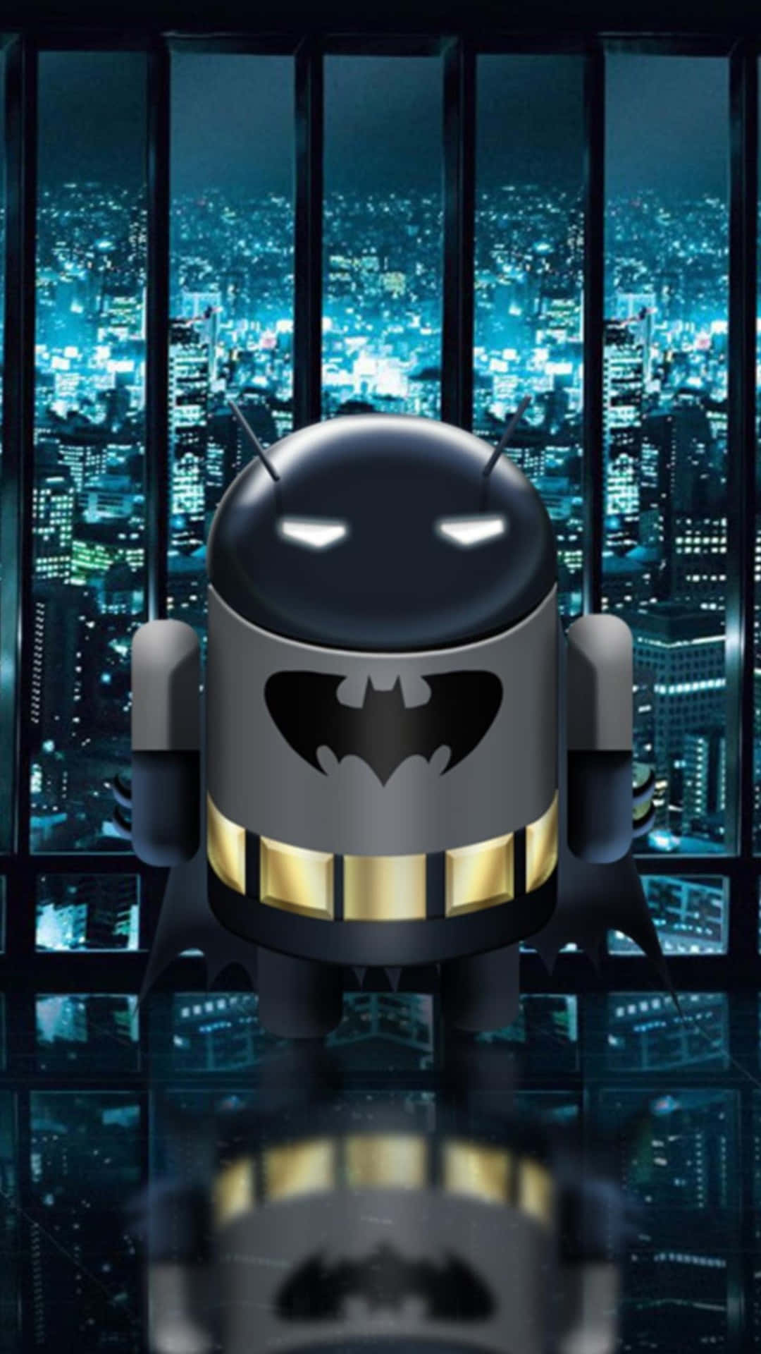 Højteknologisk Batman, klar til handling Wallpaper