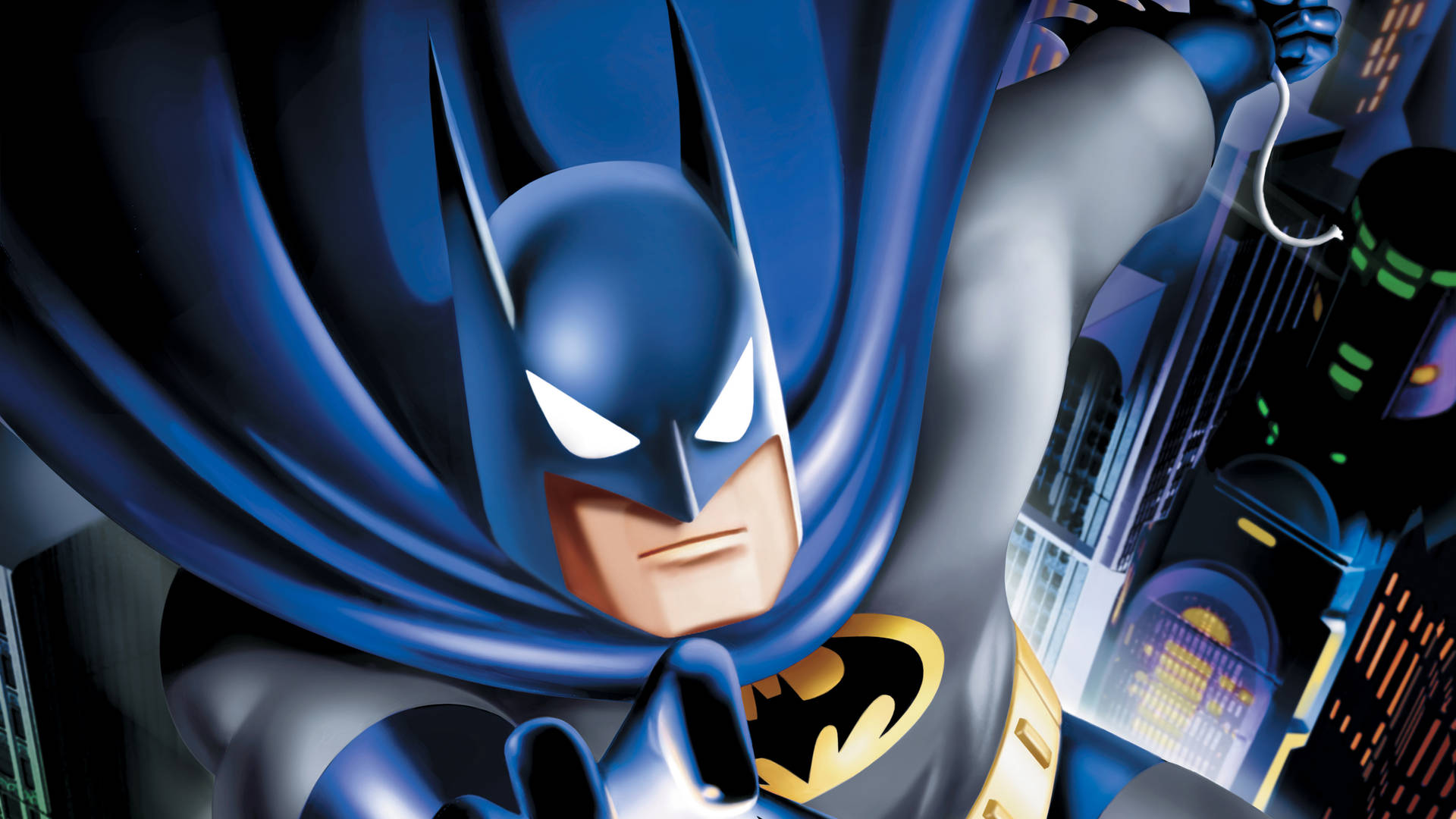 Batman Animated 3d Cartoon Desktop Wallpaper