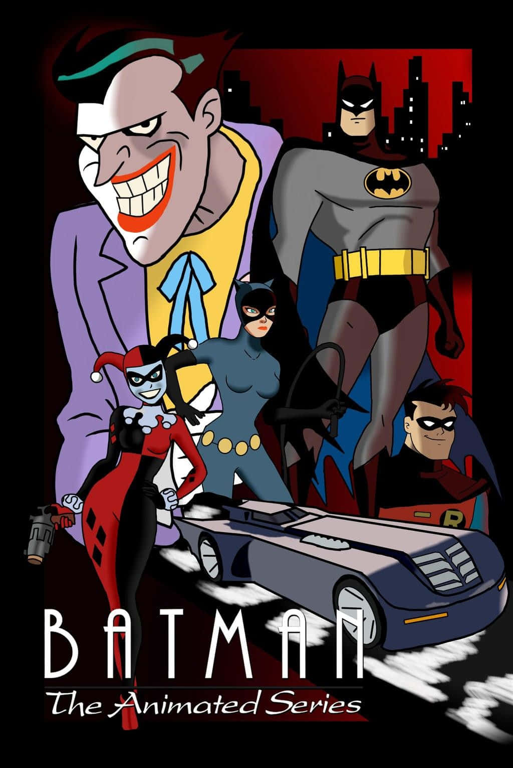 Batman Animated Adventures Poster Wallpaper