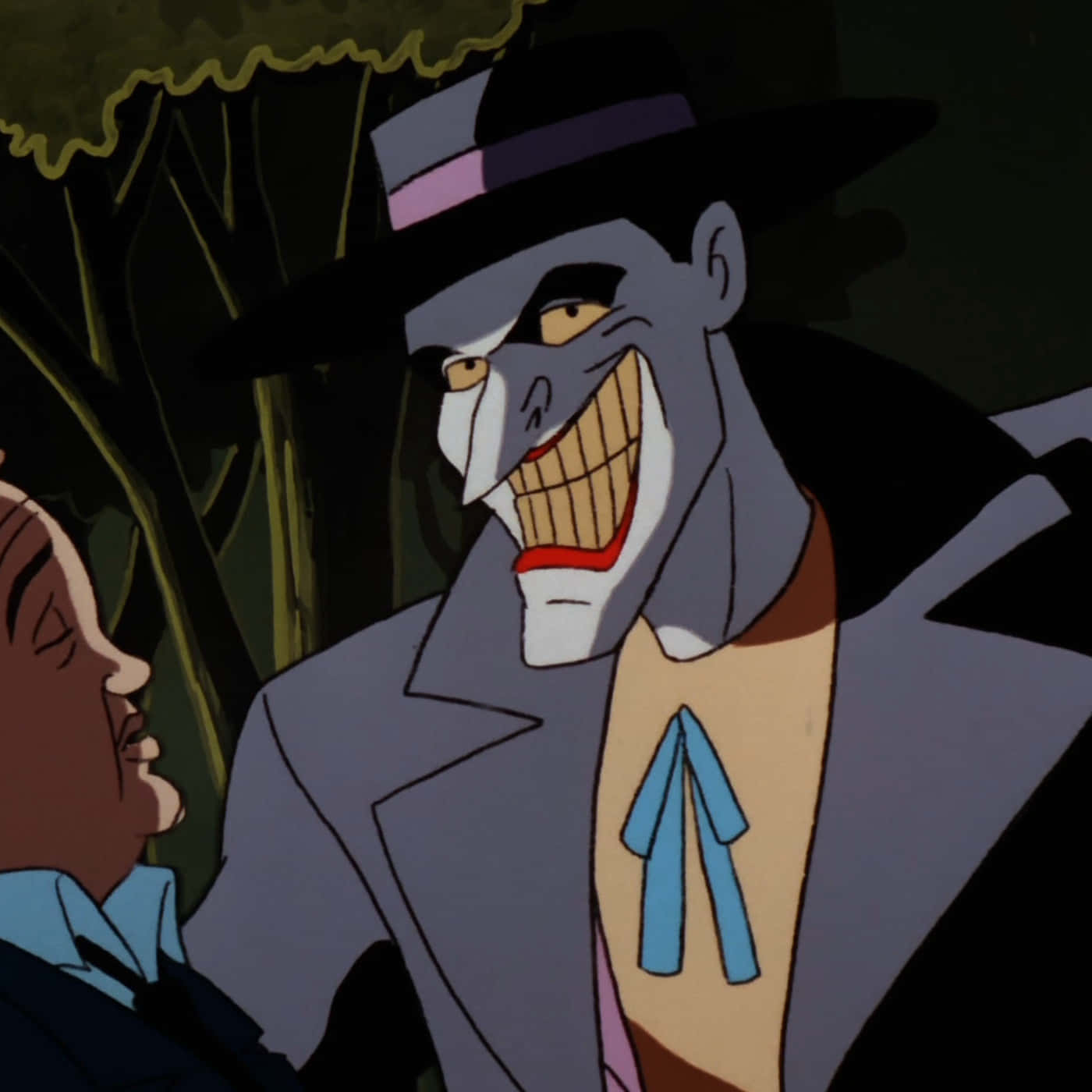 Batman Embraces the Night in Animated Adventures Wallpaper