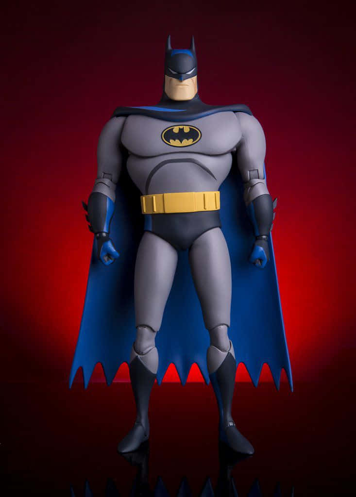 Batman and Batgirl from Batman: The Animated Series Wallpaper