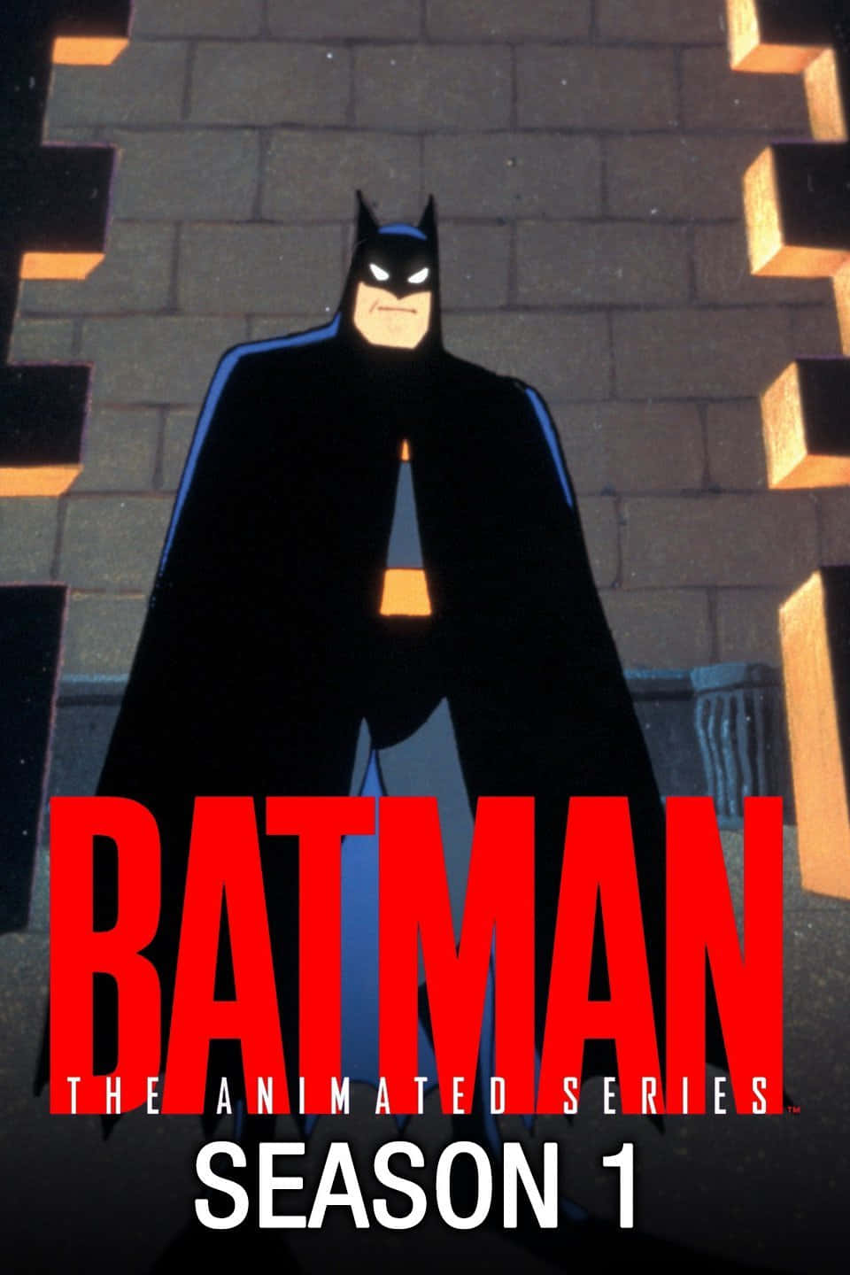 Batman standing tall in Gotham City Wallpaper