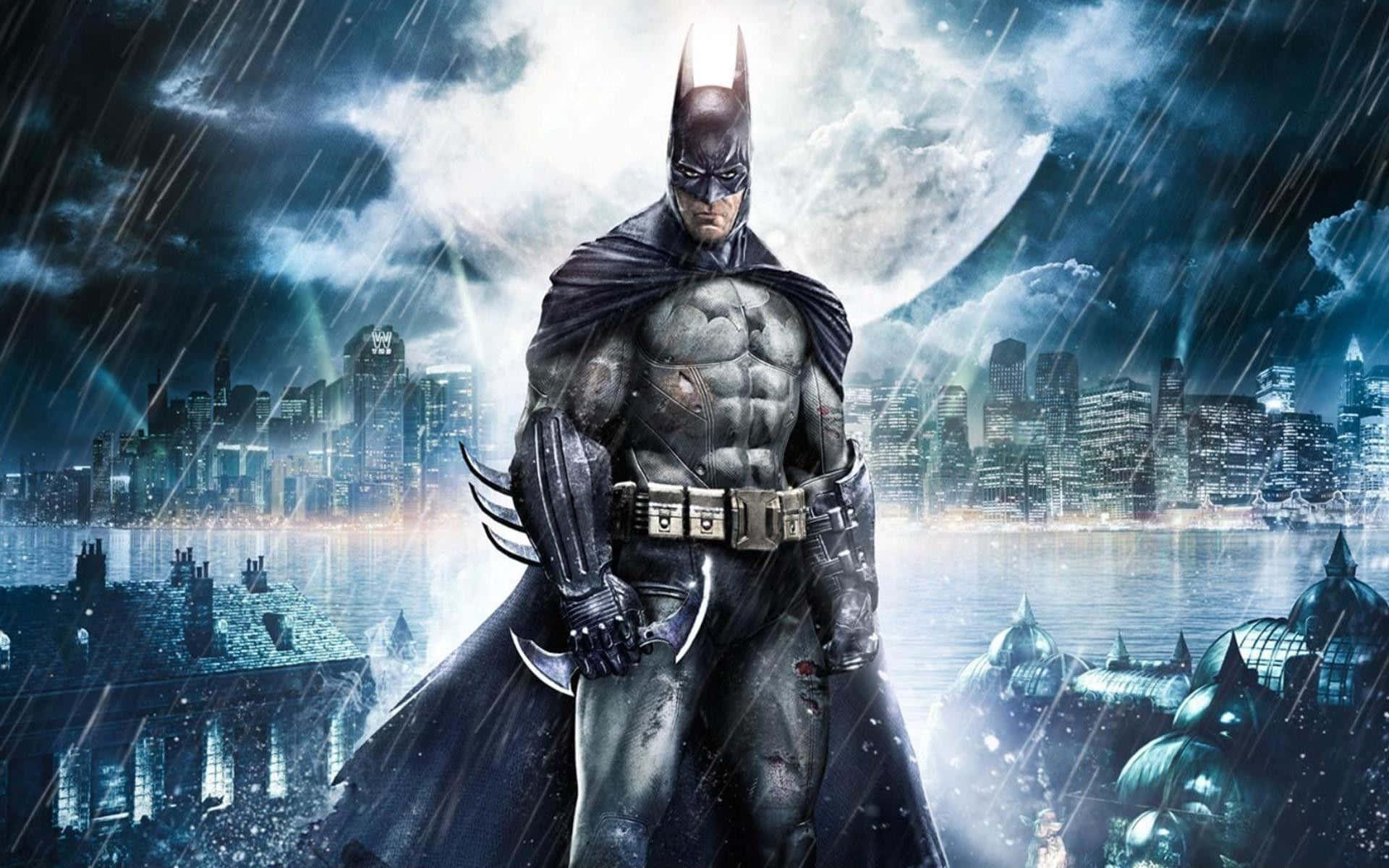 "The Dark Knight - Batman of Arkham Asylum" Wallpaper