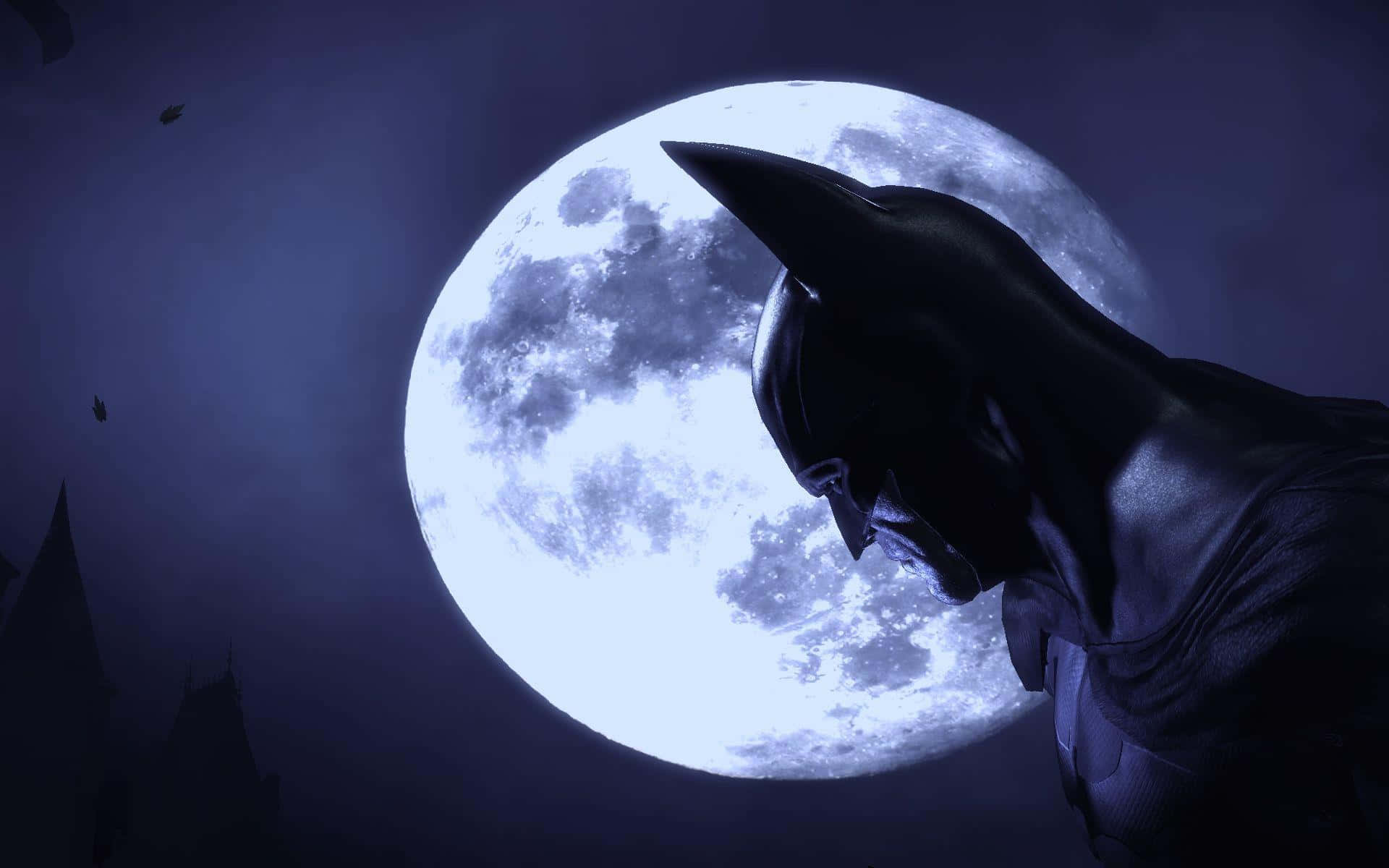 "Travel through the bowels of Arkham Asylum with the Dark Knight himself, Batman!" Wallpaper
