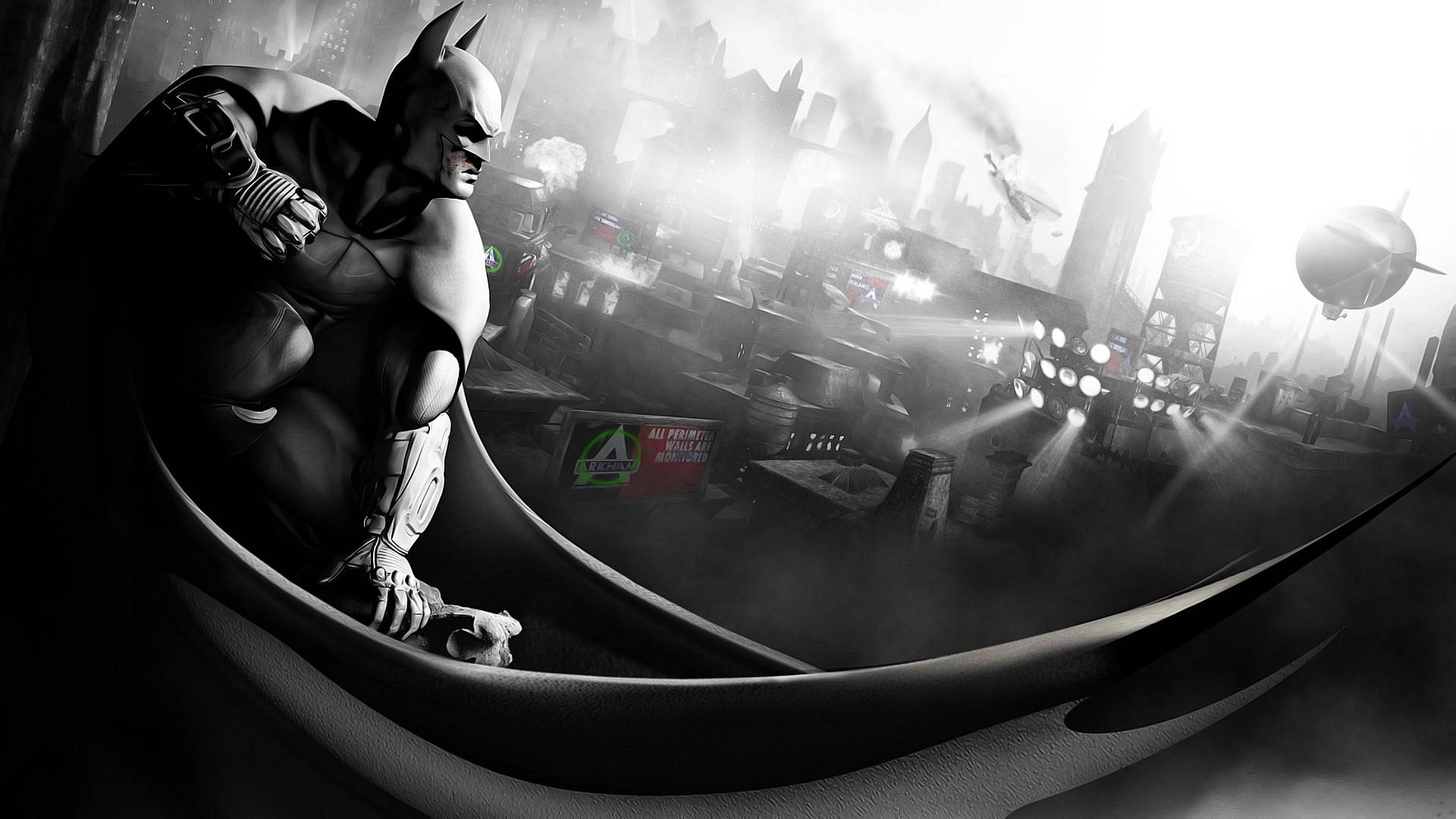 Batman Arkham City Dark Art Wallpaper