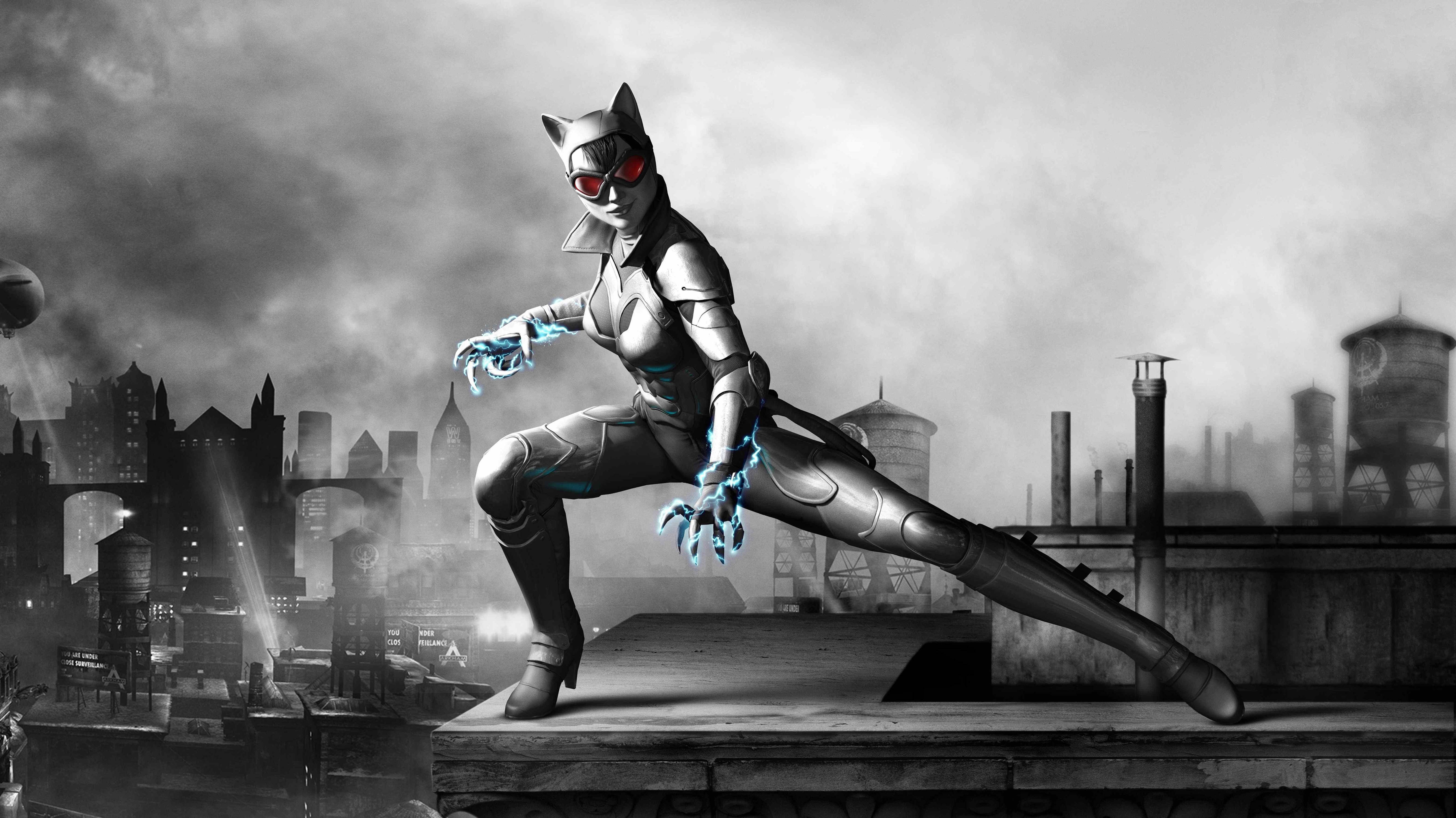 Batman Arkham City Inspired Look 4k Background
