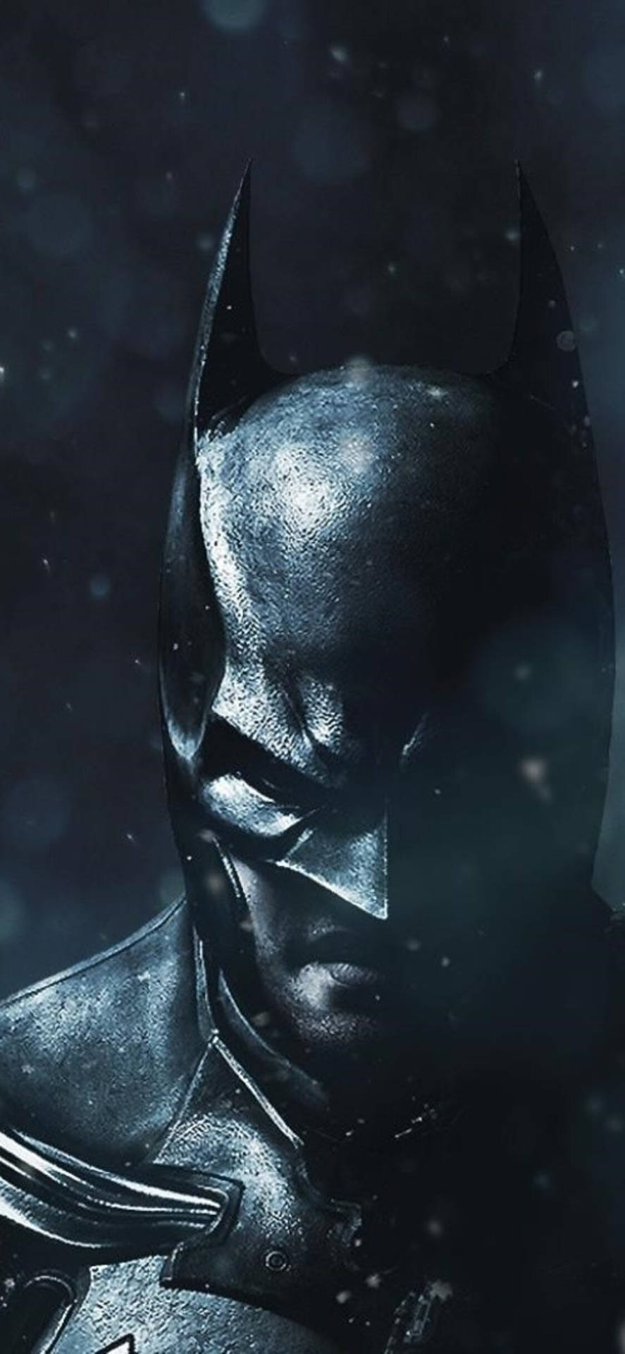 Batman Arkham iPhone Origins Close-up Wallpaper