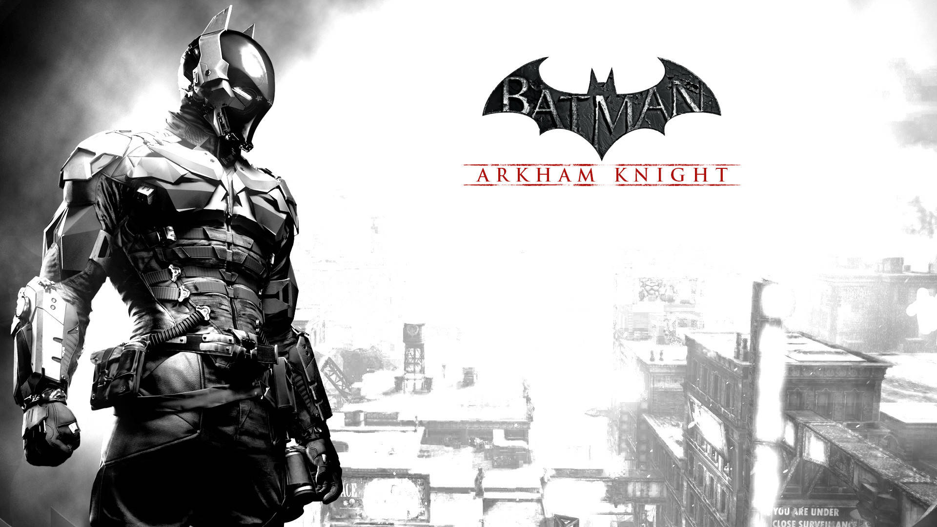 Tapetför Dator Eller Mobil: Batman Arkham Knight 4k. Wallpaper