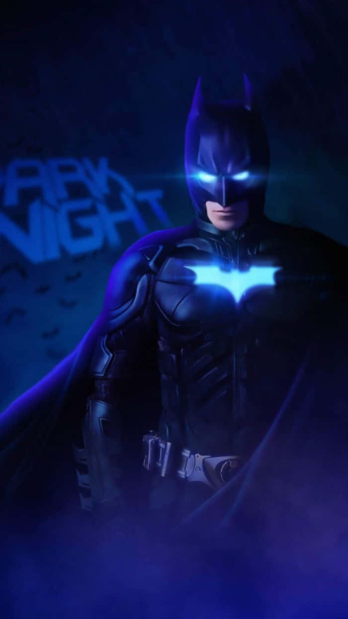 The Dark Knight in action in Batman: Arkham Knight Wallpaper