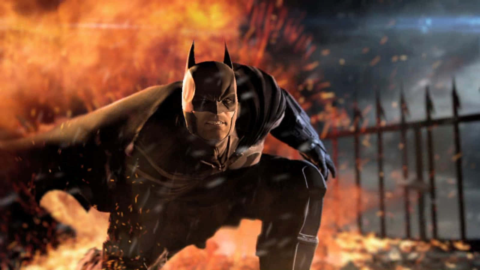Prepáratepara Enfrentar Una Nueva Oleada De Crimen Como El Caballero Oscuro En Batman Arkham Origins. Fondo de pantalla