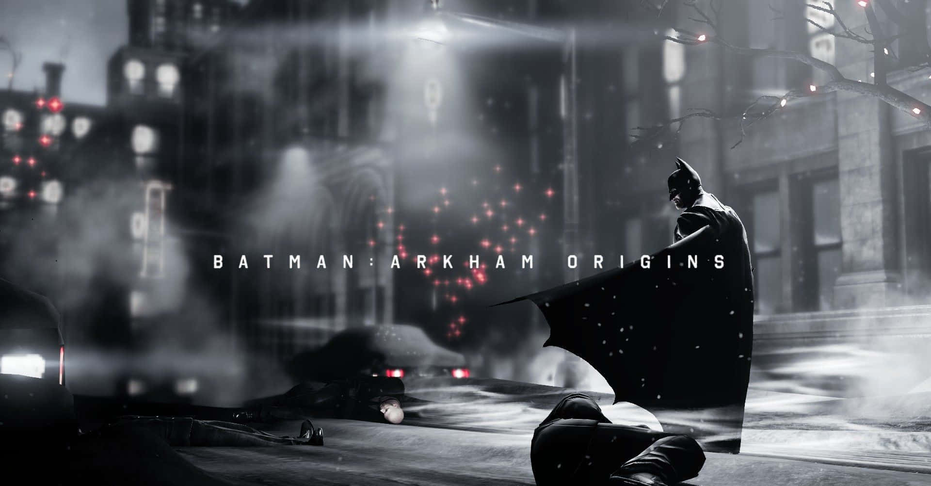 Batmanarkham Origins Dunkle Nacht Wallpaper