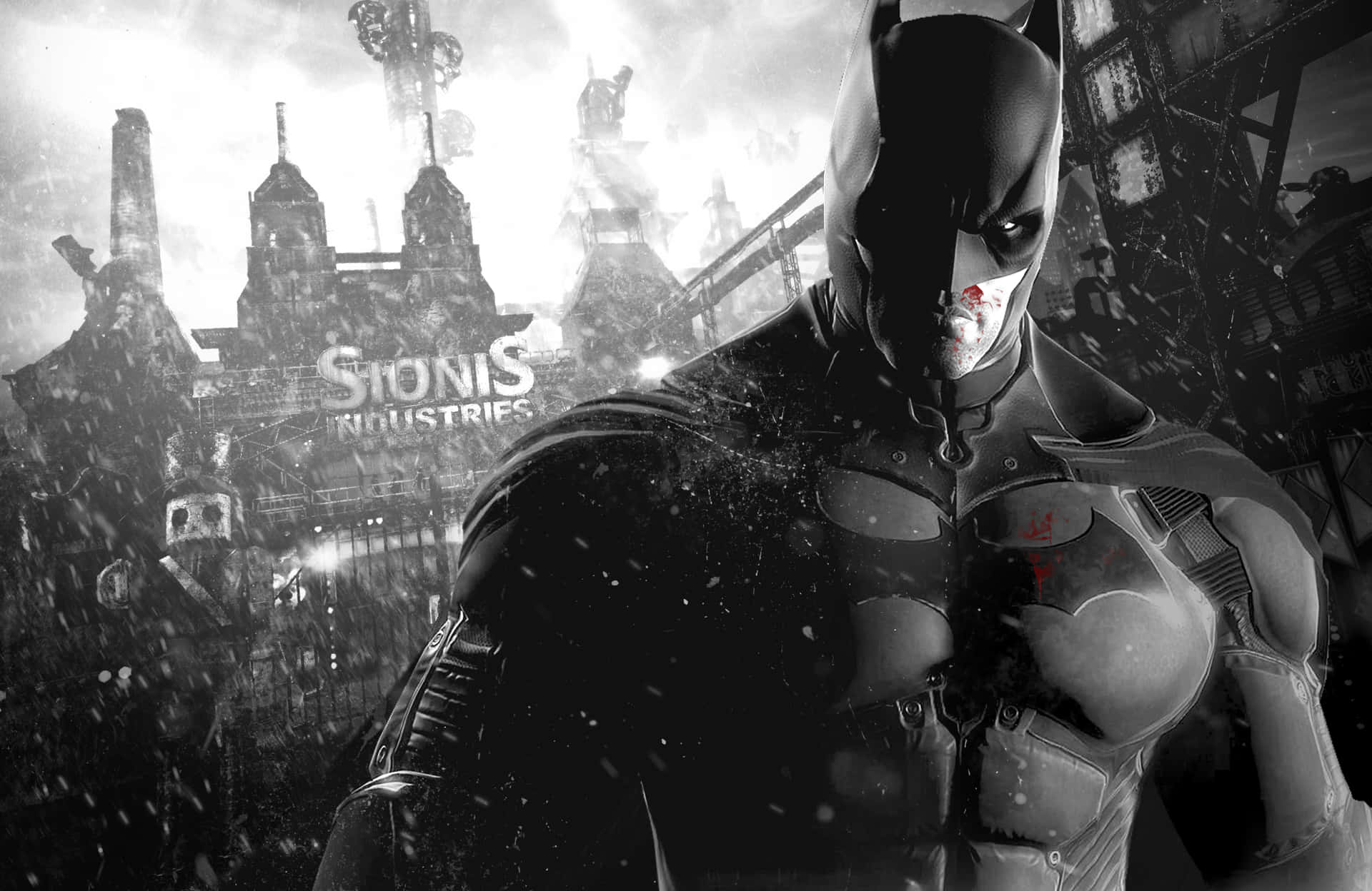 Batman Arkham Origins Game Poster Wallpaper