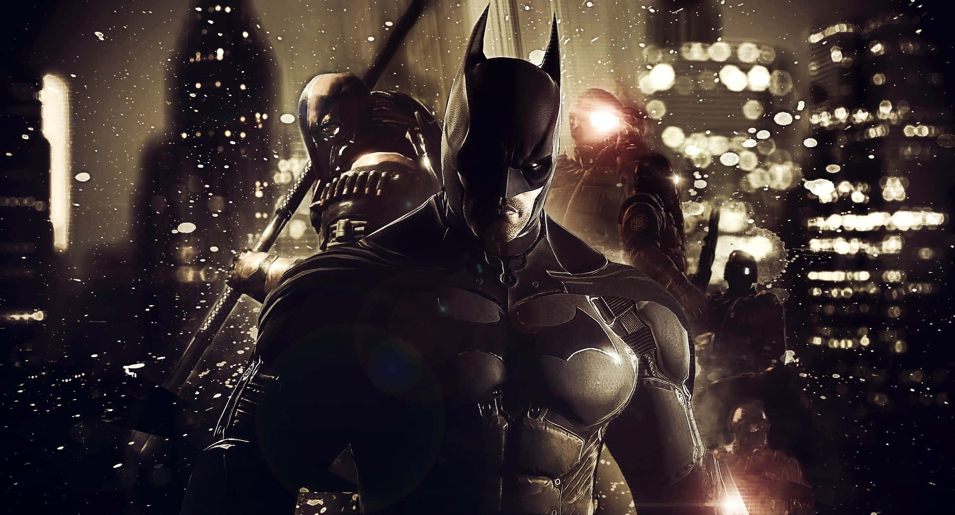 Batman Arkham Origins Deathstroke Knights Wallpaper