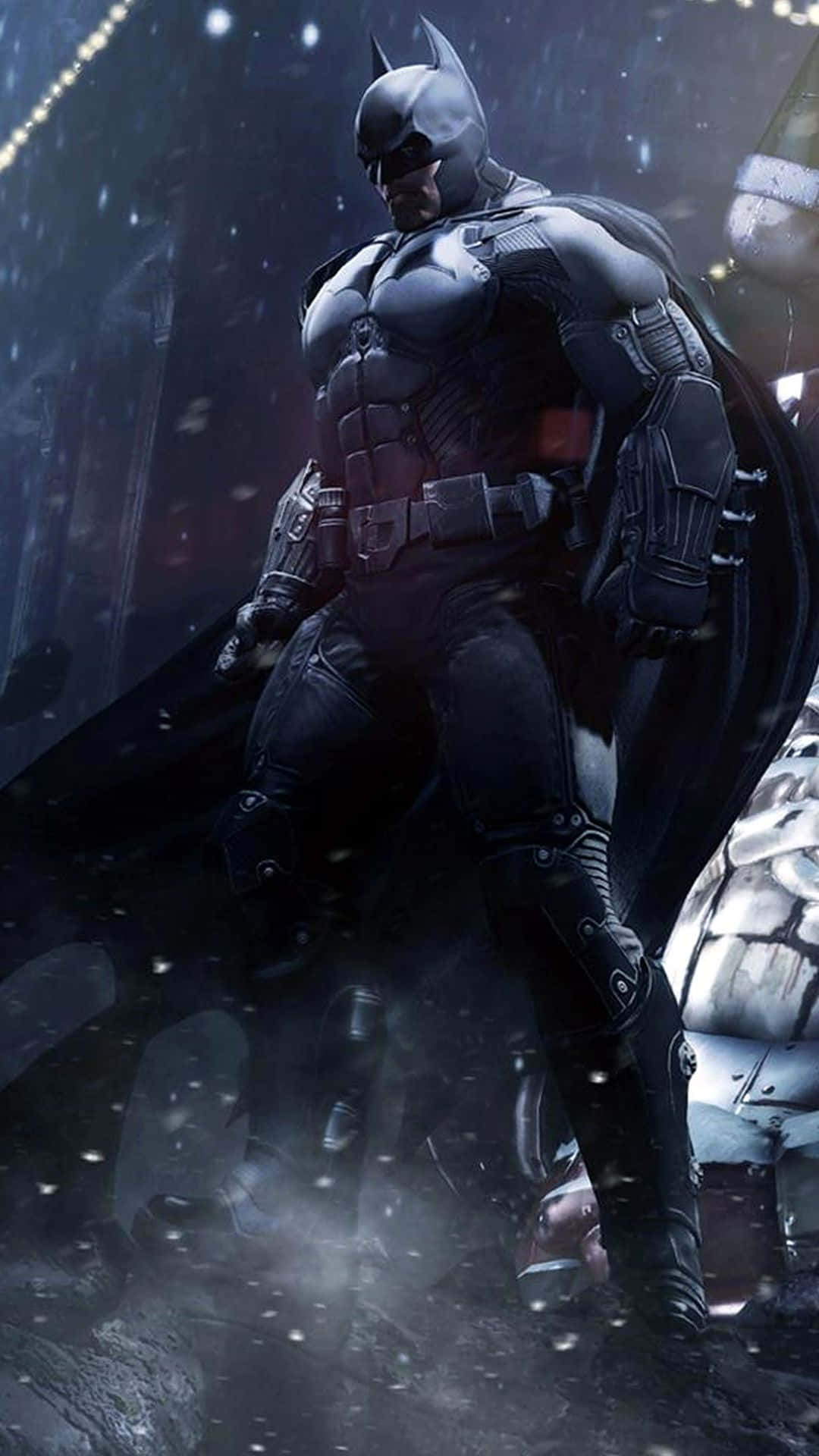 Batman in combat mode Wallpaper