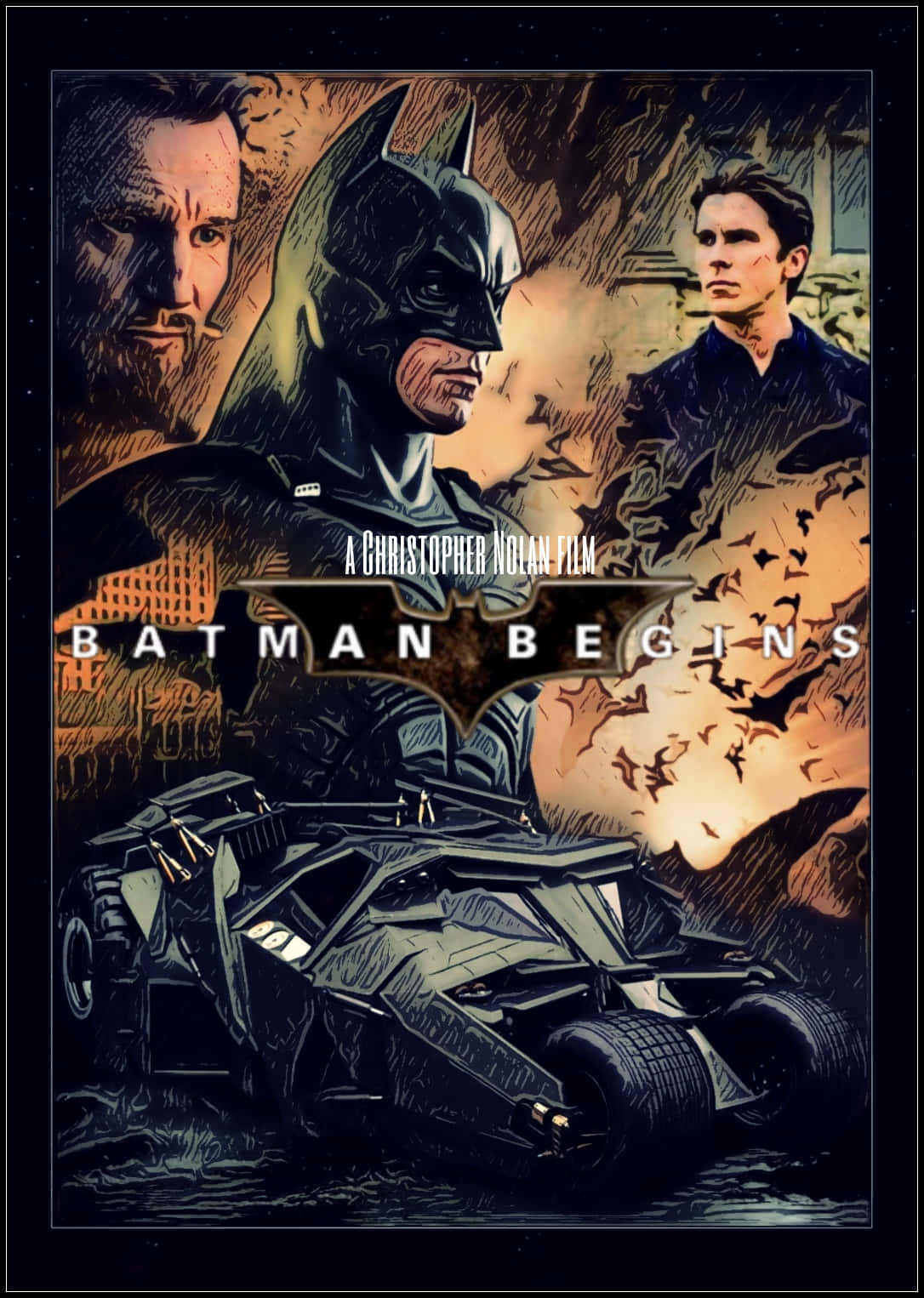 lego batman begins poster
