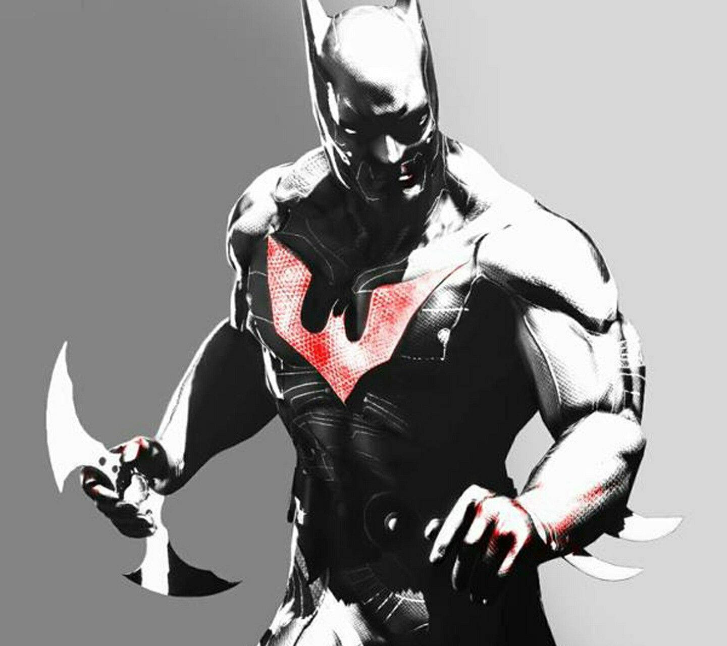 Batman Beyond Action Figure Spotlight Background