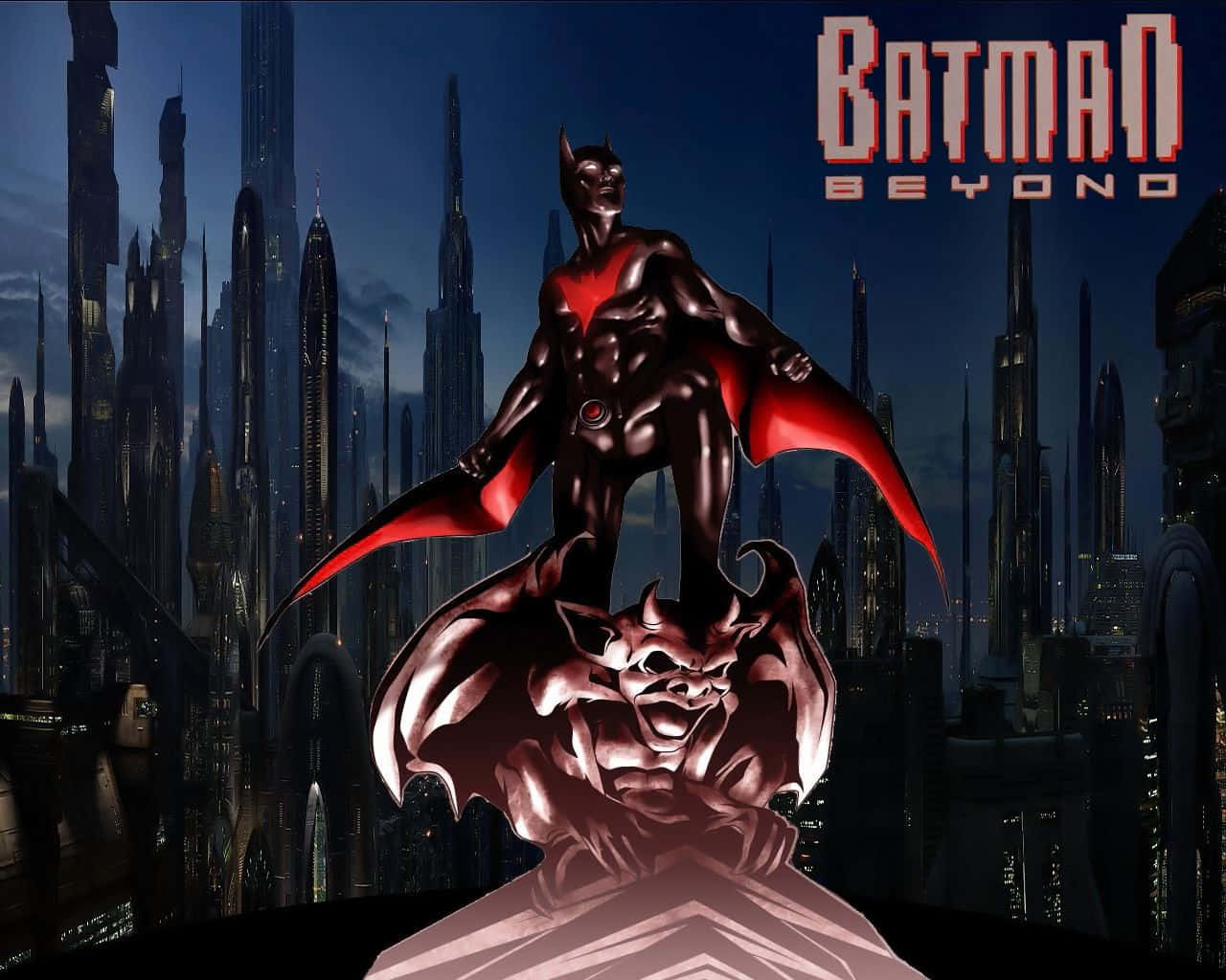 “Rise up to save the future with Batman Beyond”