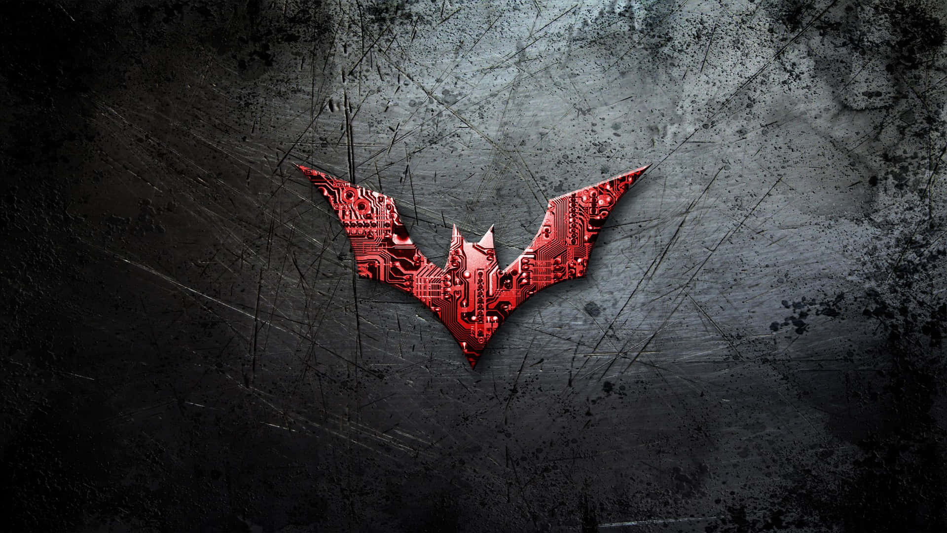 Batmanbeyond Bringt Den Kampf Auf Die Straßen Von Gotham City.