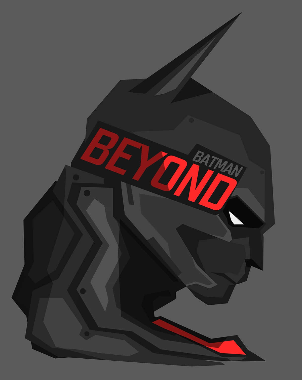 Batman Beyond Profile Artwork Wallpaper