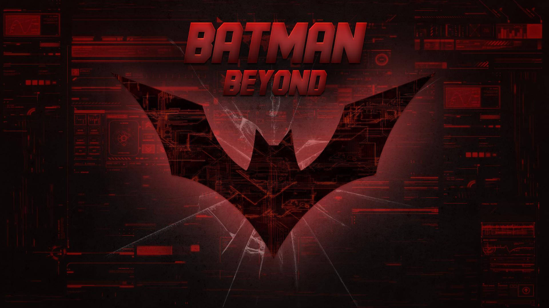 “Defend Gotham City with the Batman Beyond Symbol” Wallpaper