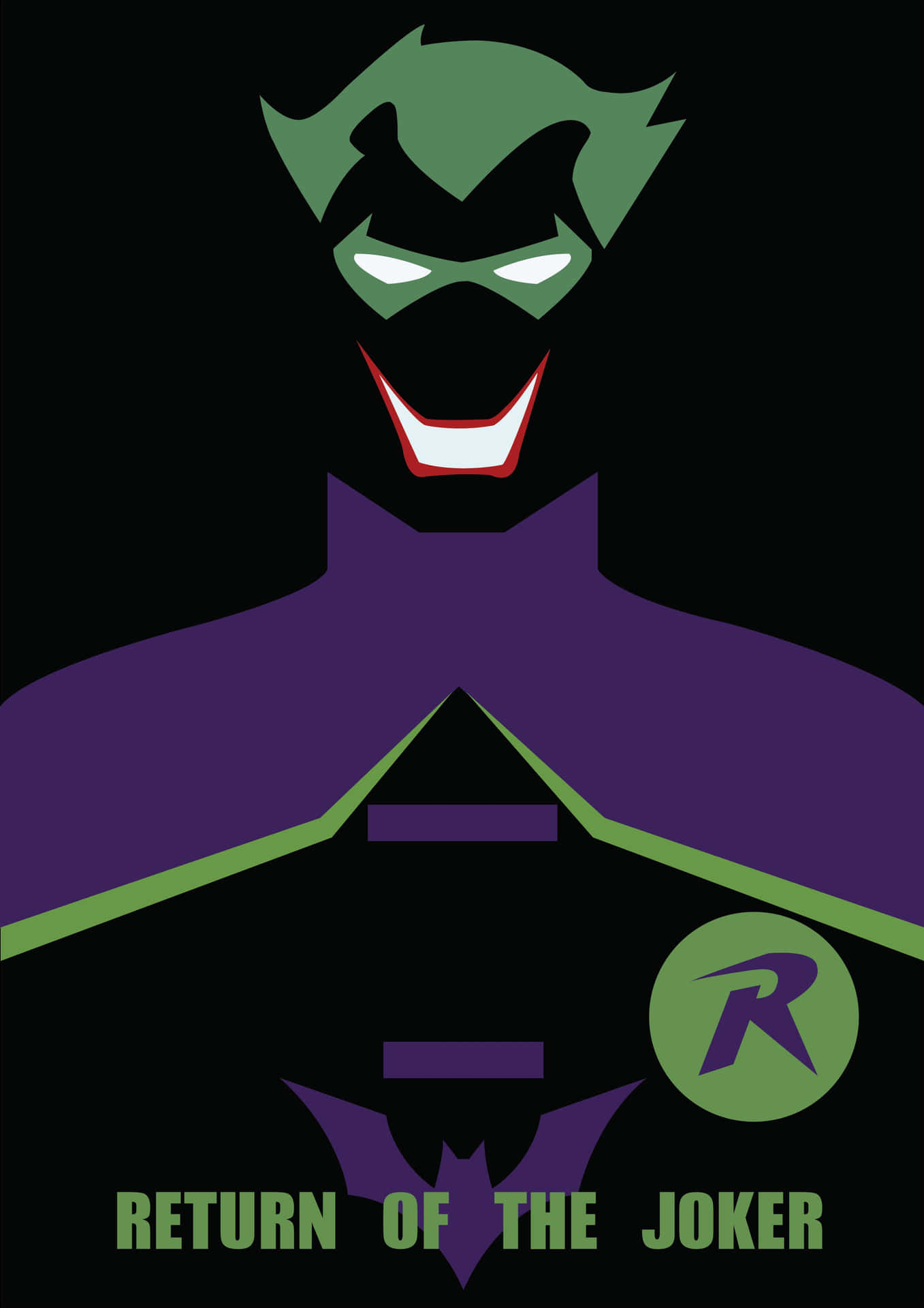 Batman Beyond faces off against the notorious Joker in Batman Beyond: Return of the Joker Wallpaper