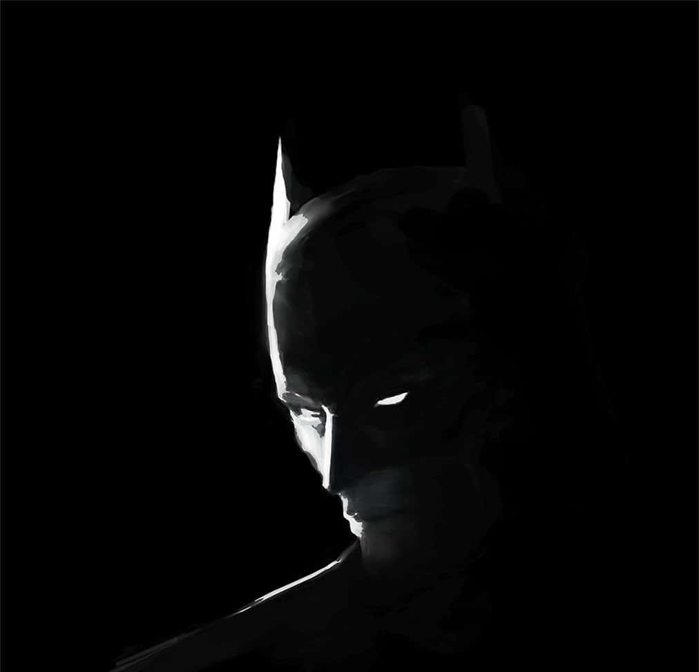 Batman in Monochrome Wallpaper